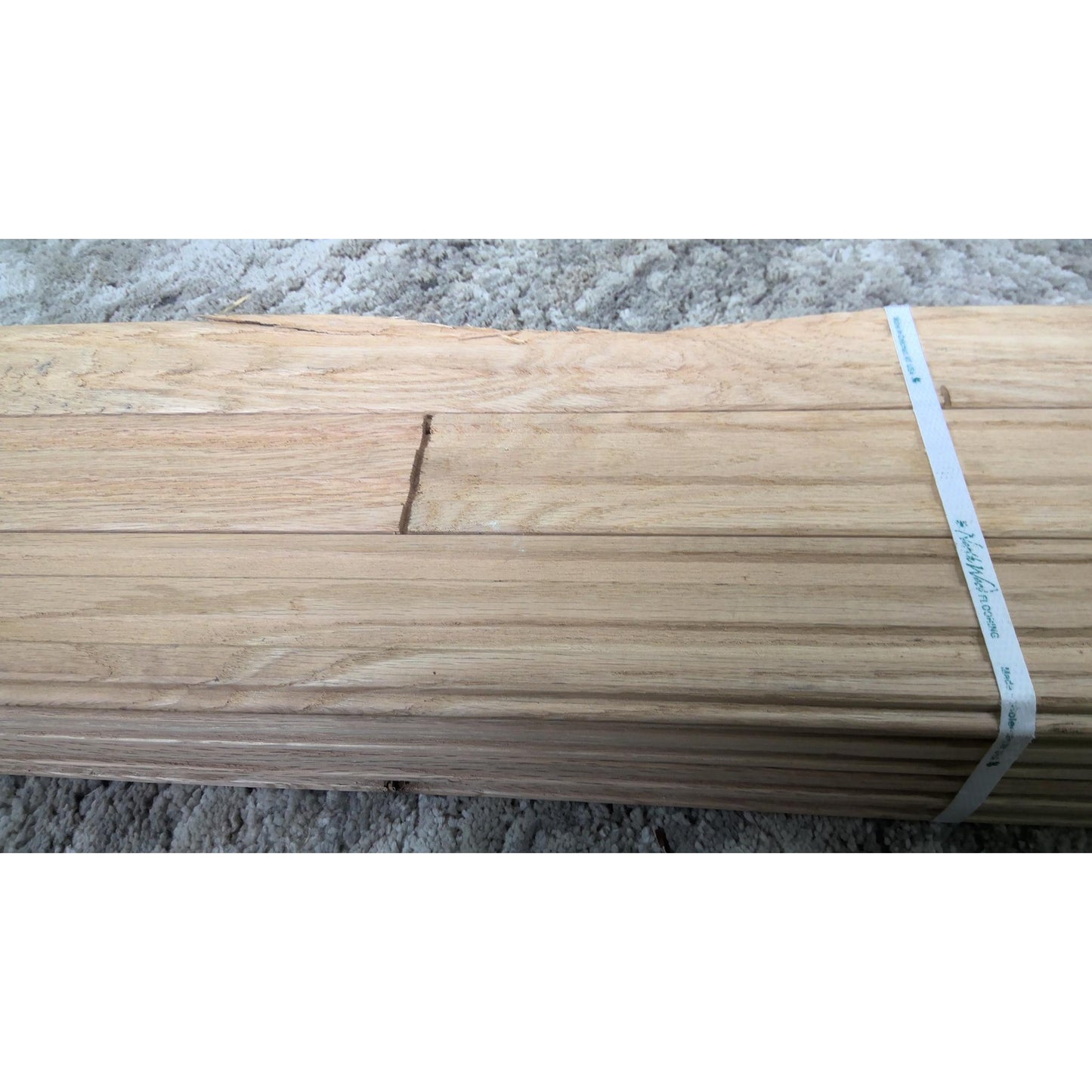 165 Square Feet of Unfinished Hardwood Flooring (9 Bundles)