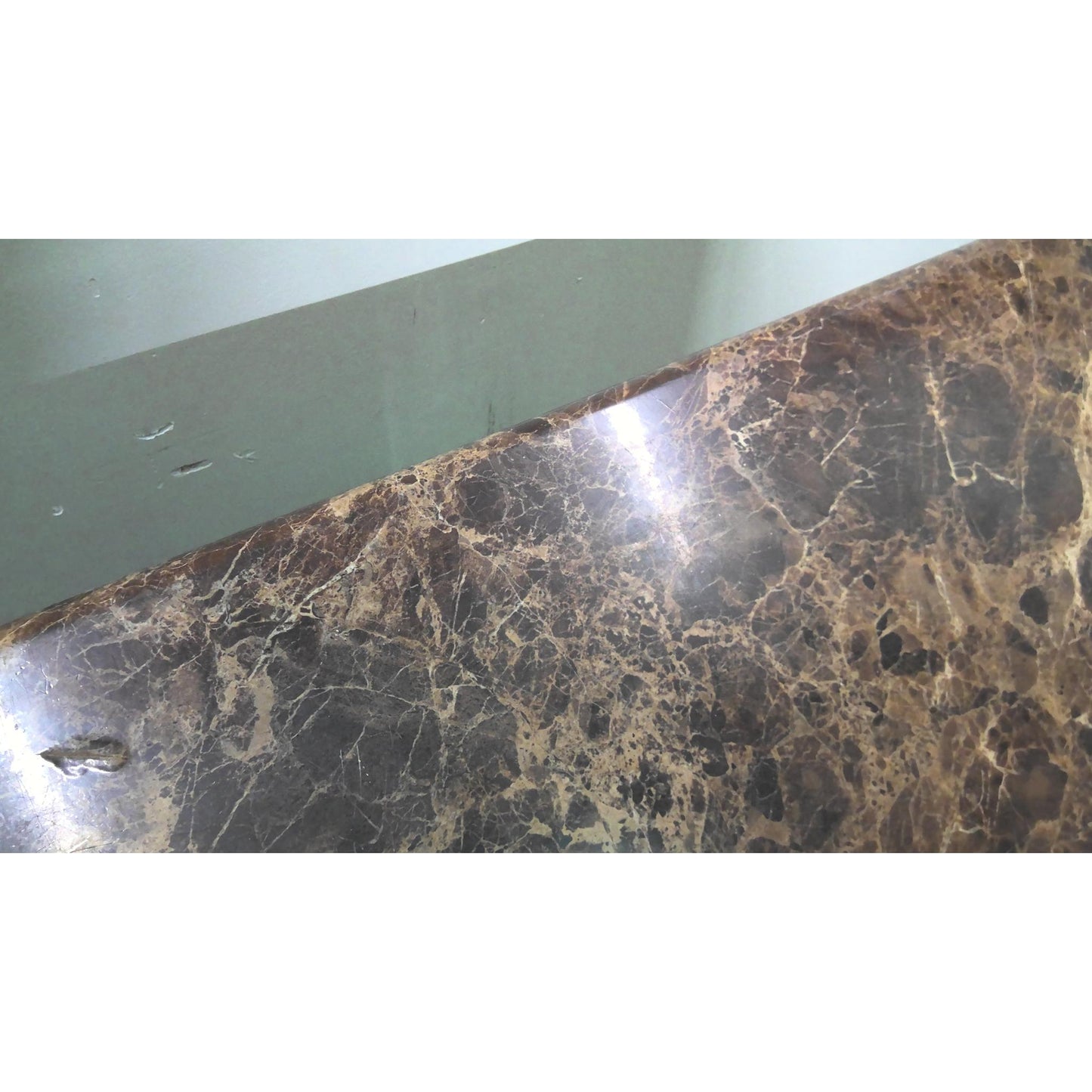 Faux Marble Bar Table