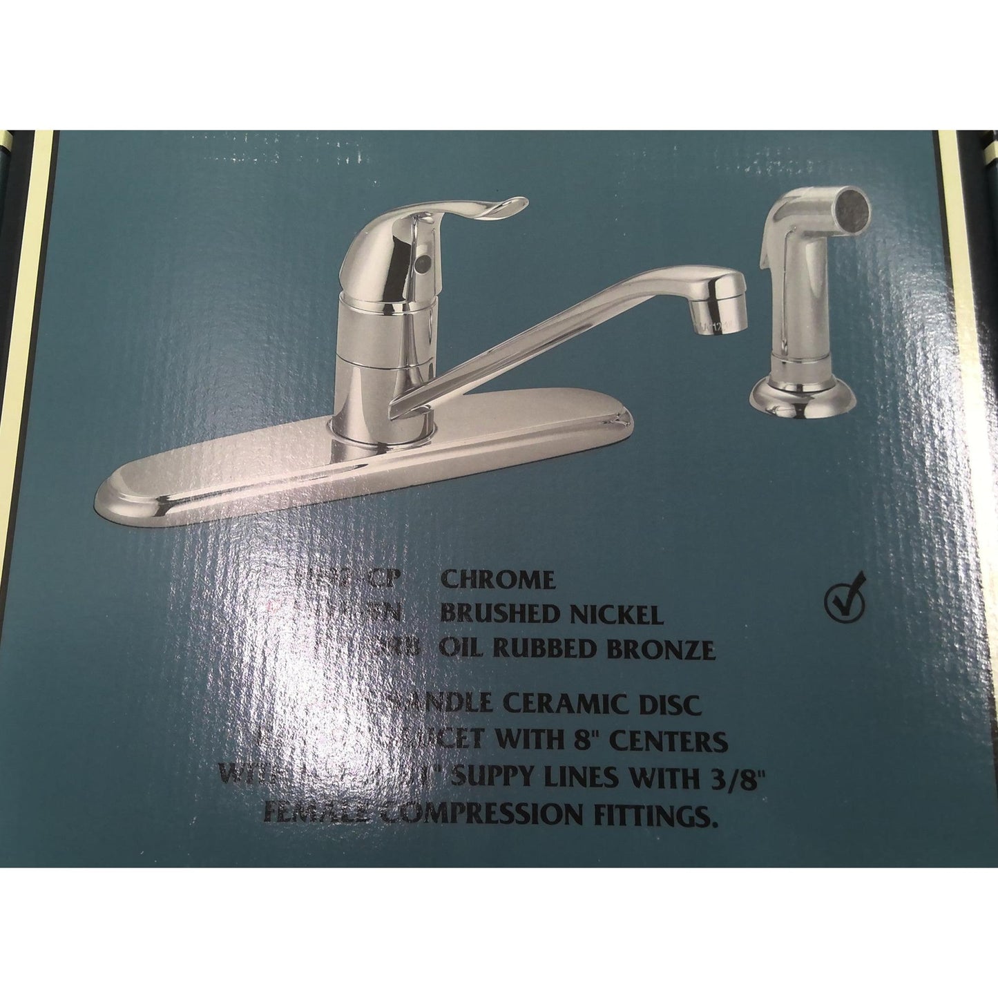 Brushed Nickel Faucet with Sprayer