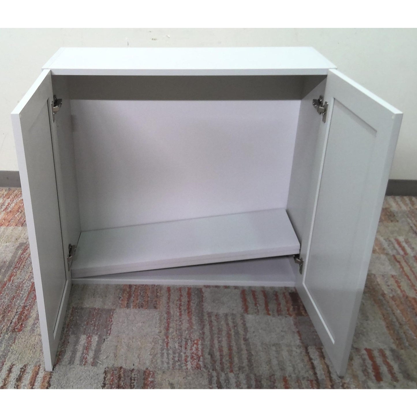 33" Gray Upper Cabinet