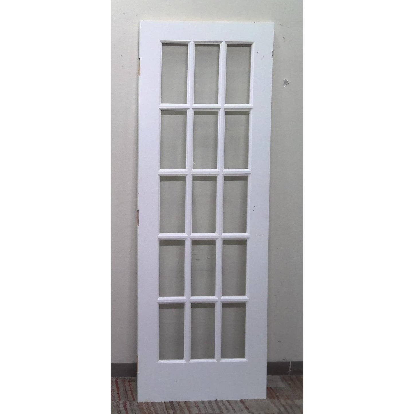 28" 79.5" White French Door