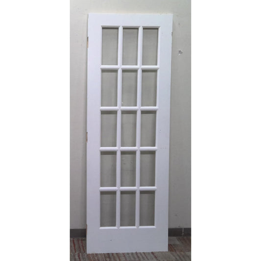 28" 79.5" White French Door
