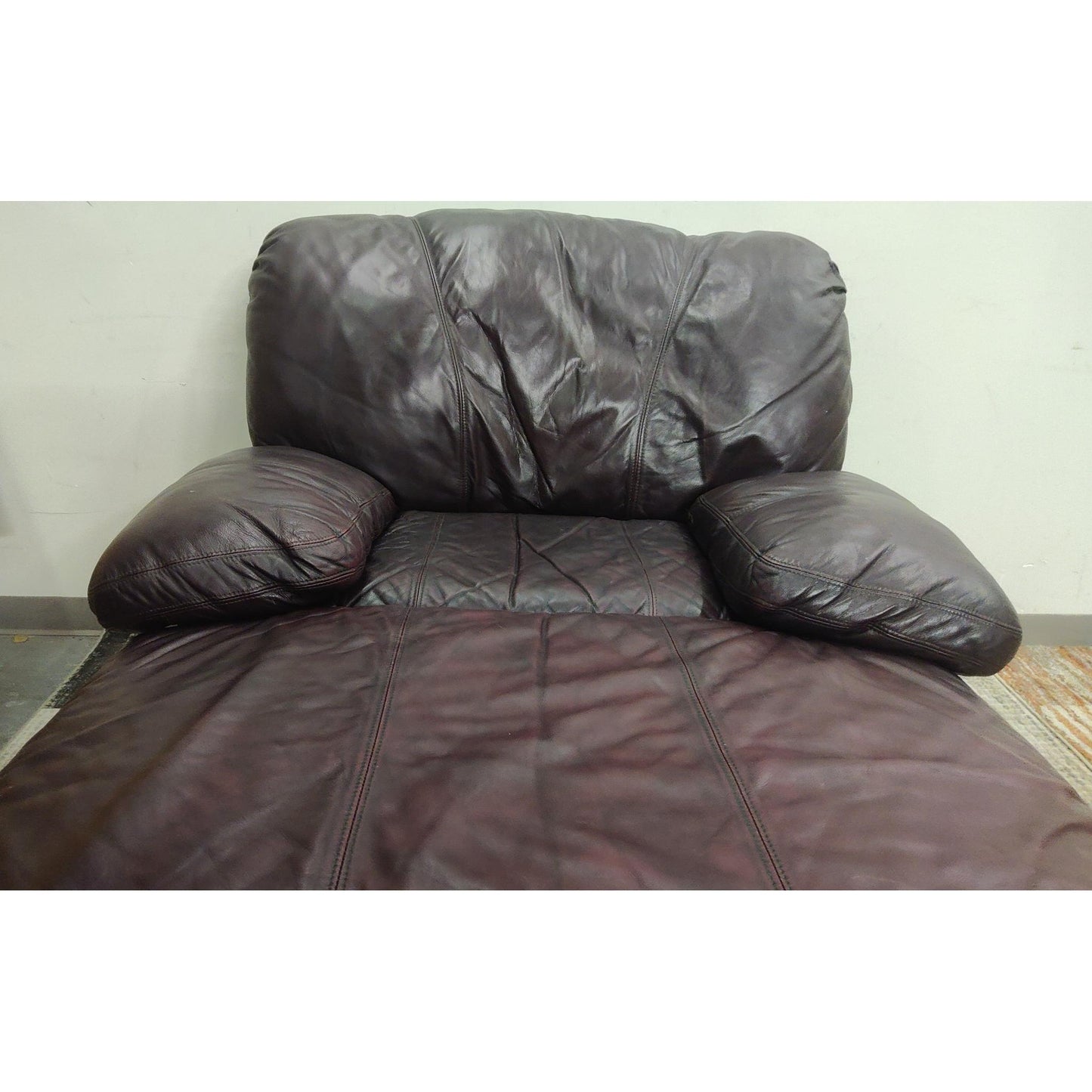 Leather Reclining Lounge Chair