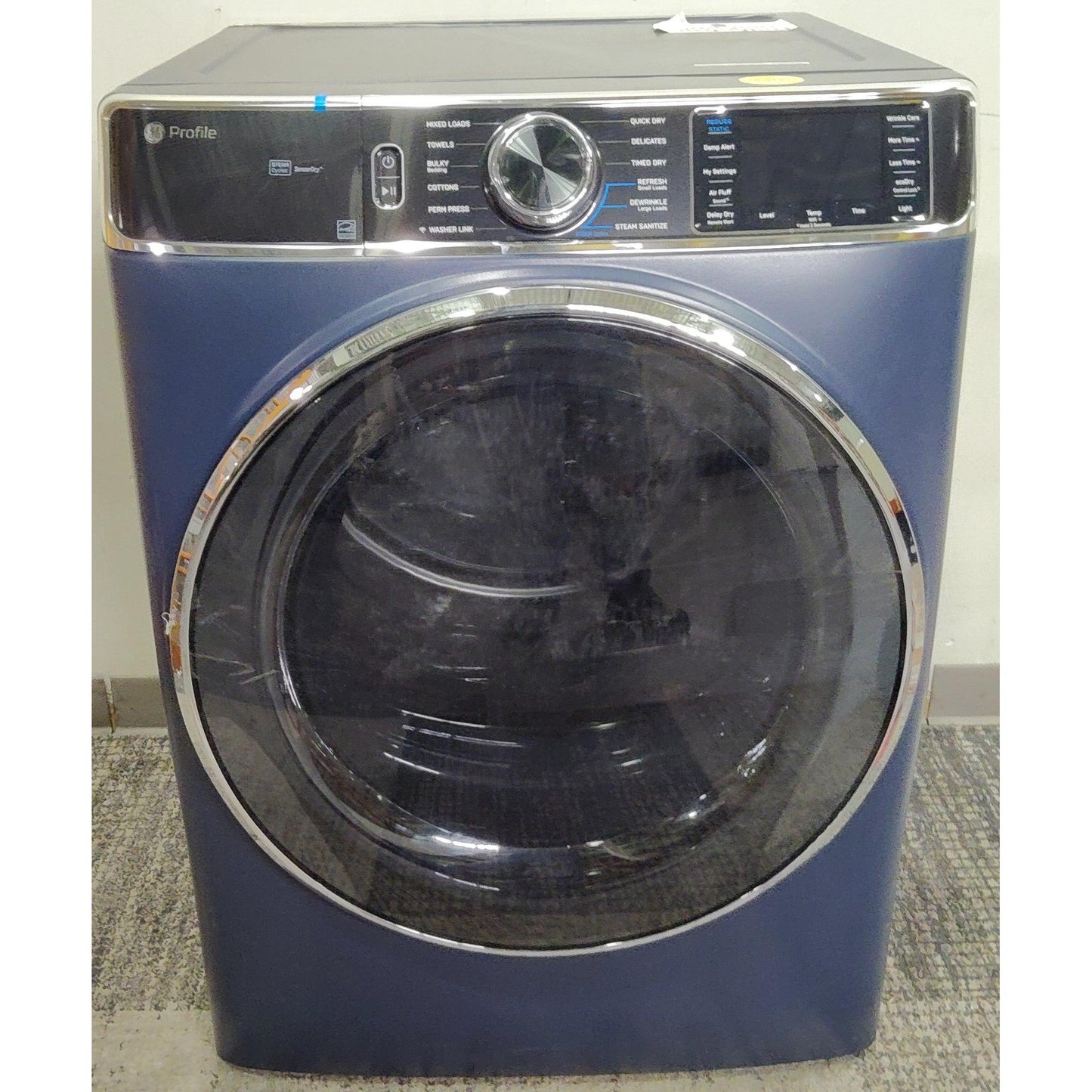 ReStore Select x GE Profile 7.8 Cu. Ft. Smart Front Load Electric Dryer with Steam and Sanitize Cycle - ZZ918665G - FL
