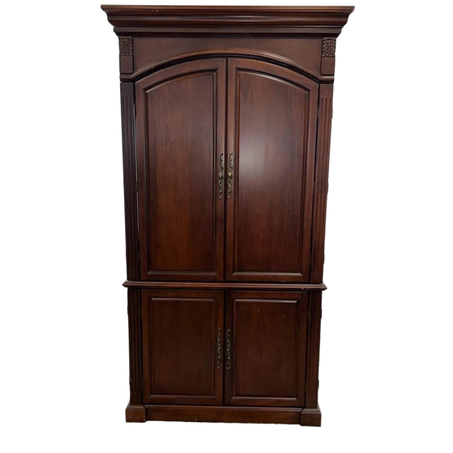 42" Solid Wood Entertainment Cabinet