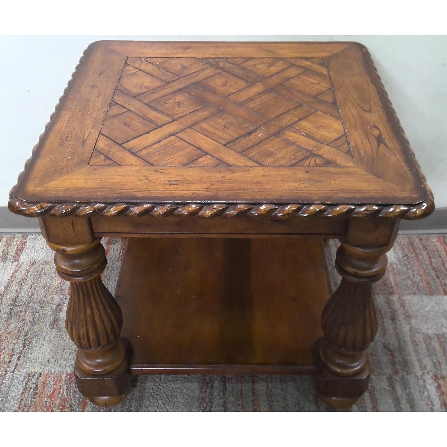 Wooden End Table