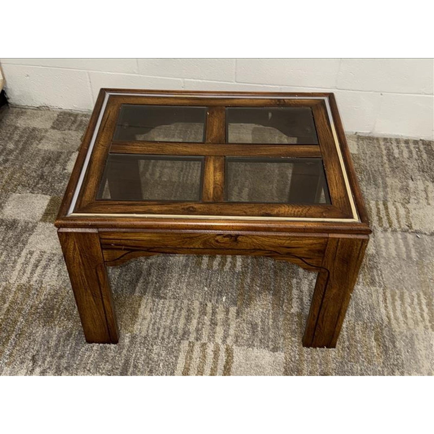 Glass Square Coffee Table