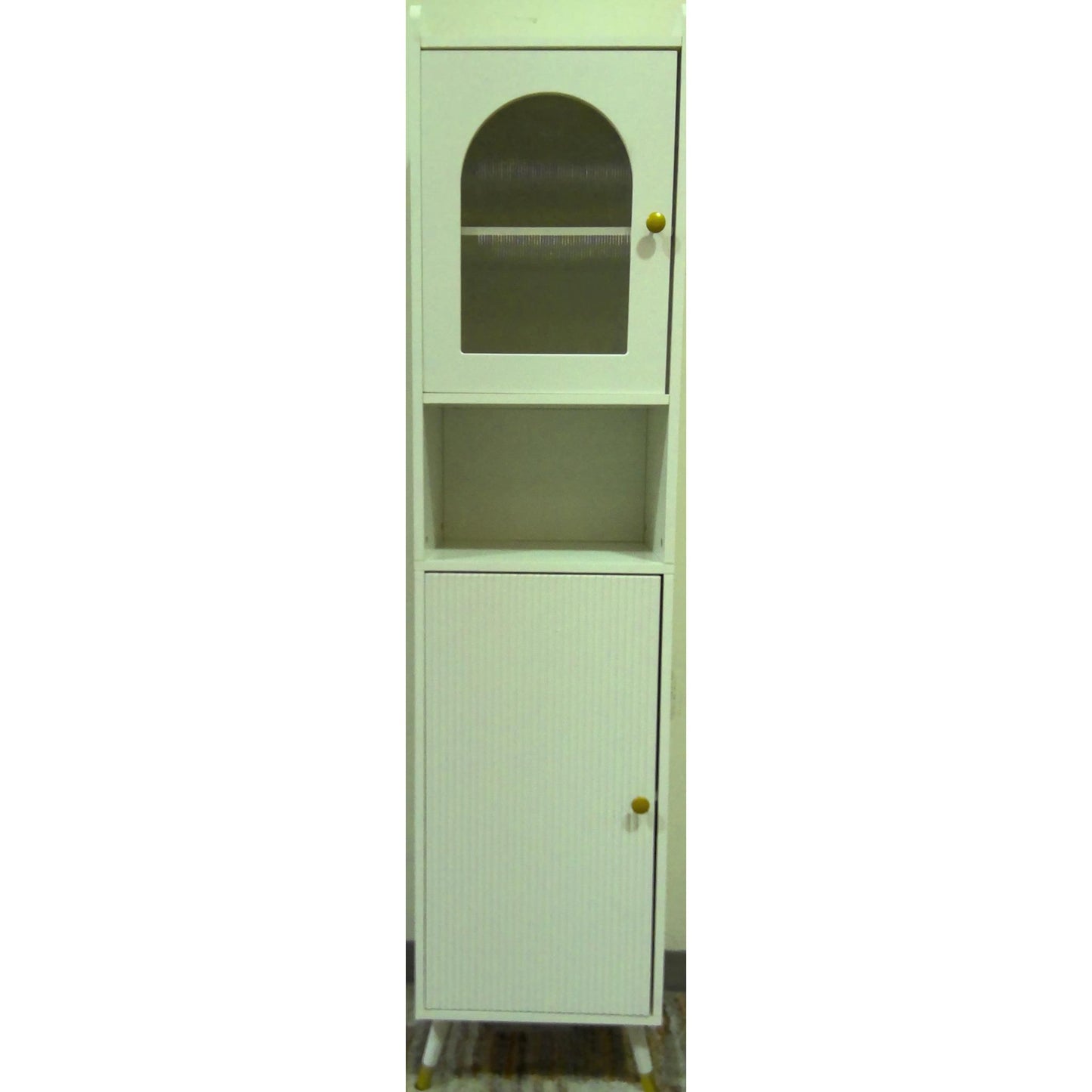 67" Bath Linen Storage Cabinet