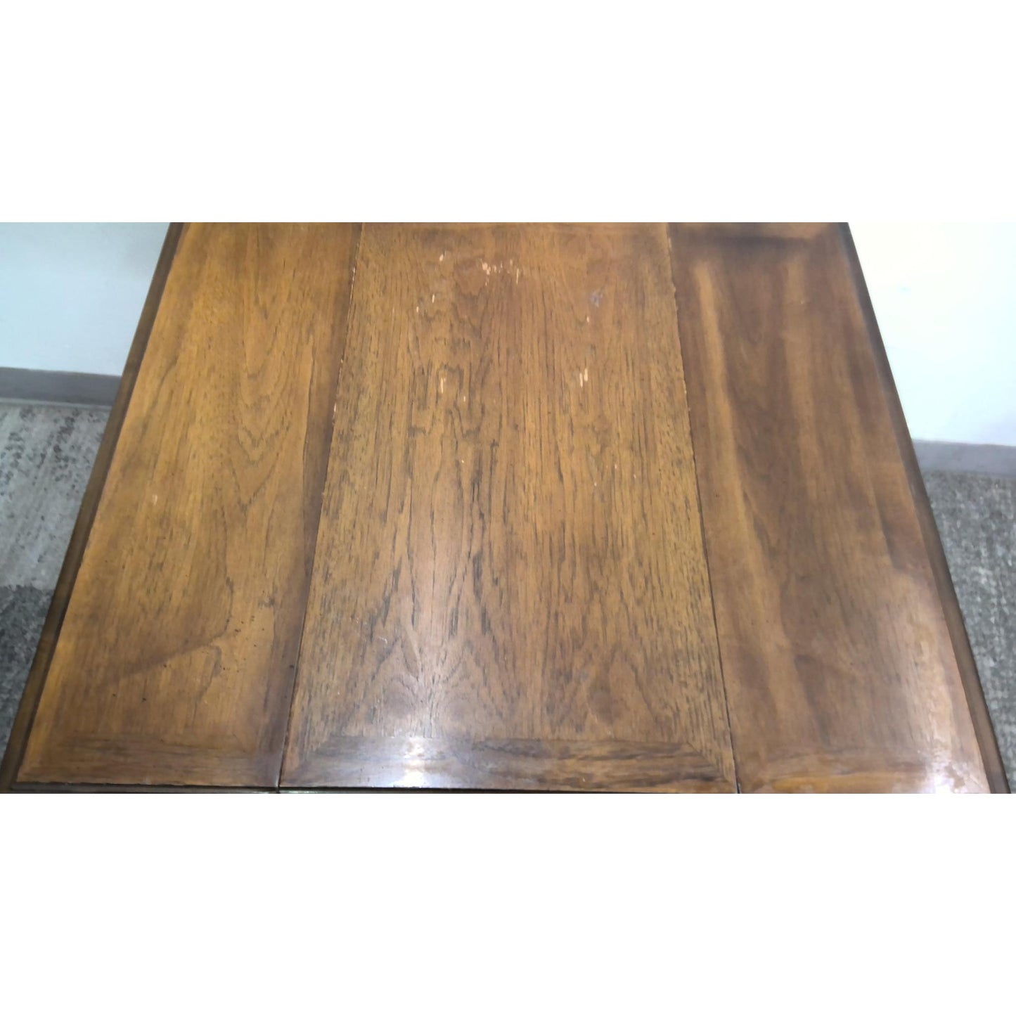 End Table with Fold Down Sides