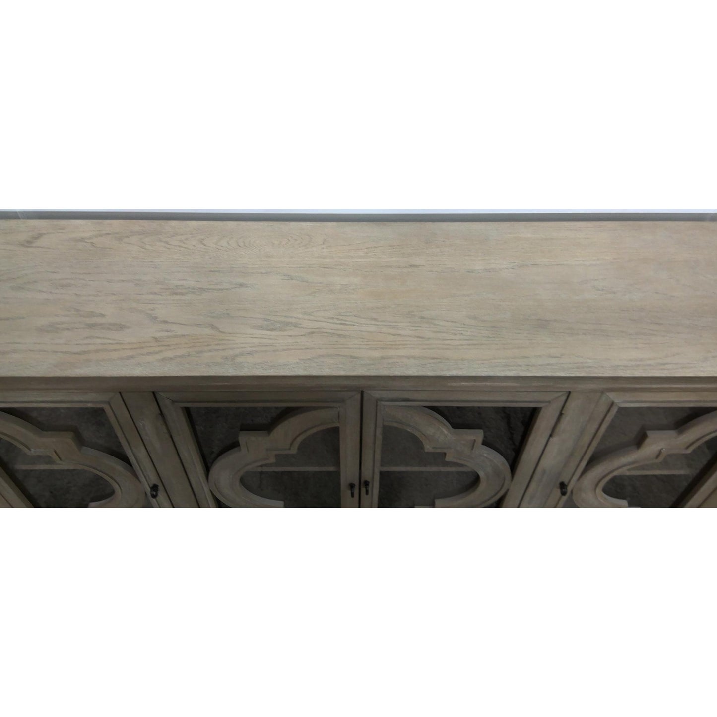 76" Buffet with Glass Doors