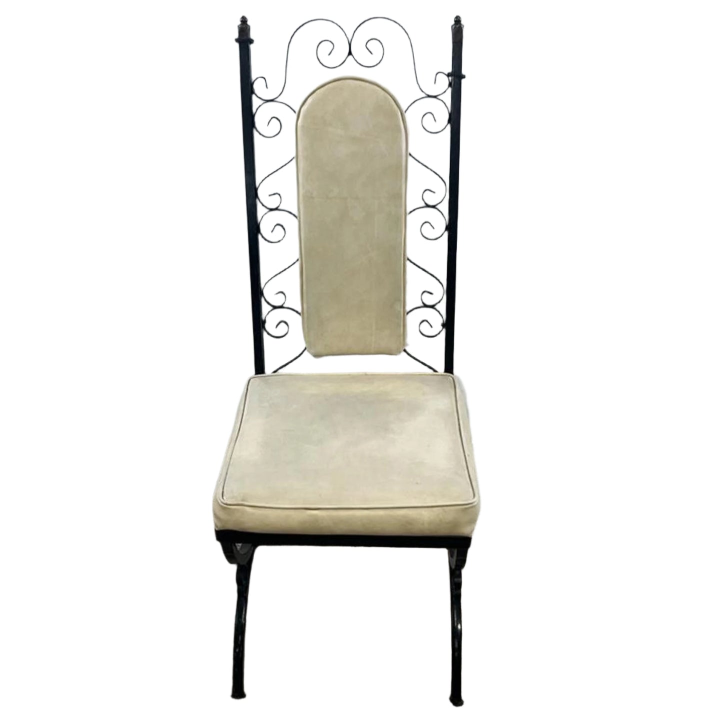 Gothic Wrought Iron Dining Chair