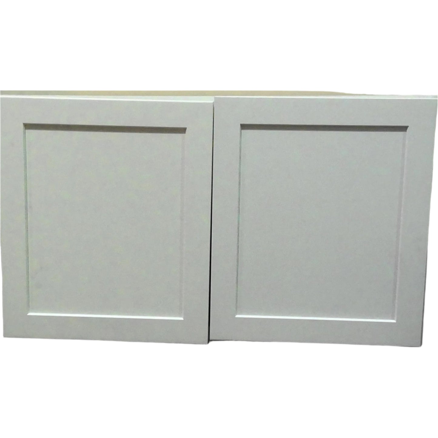 36" x 24" White Deep Wall Bridge Cabinet