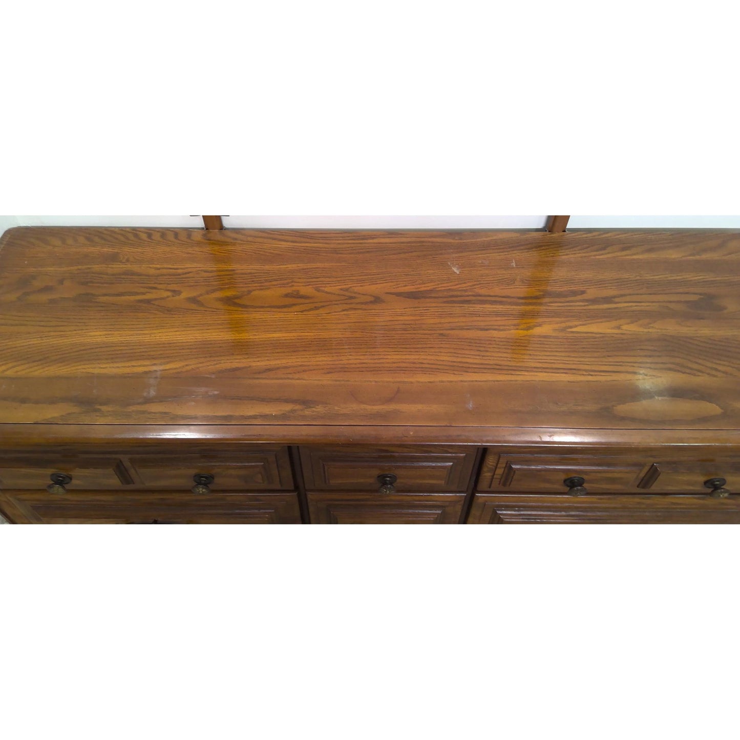 68" Dresser with Mirror
