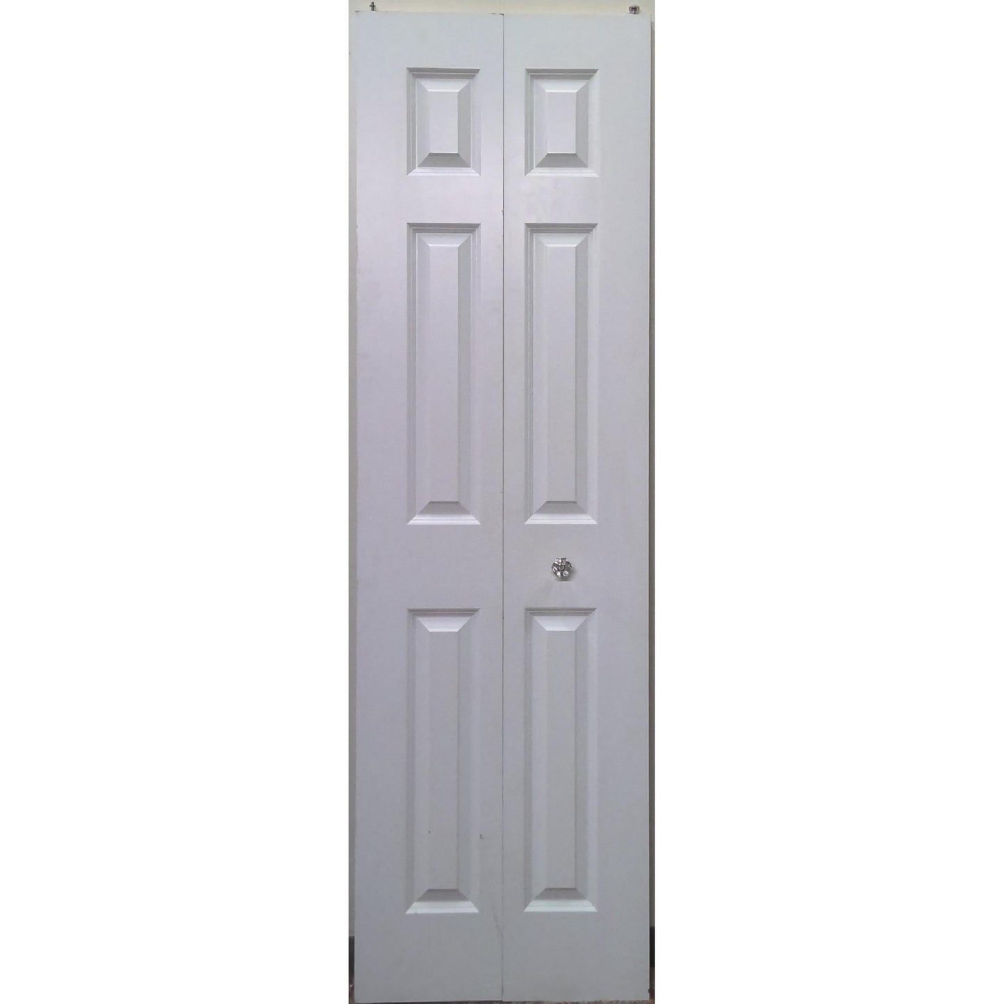 23.5" x 80" White Bifold Closet Door