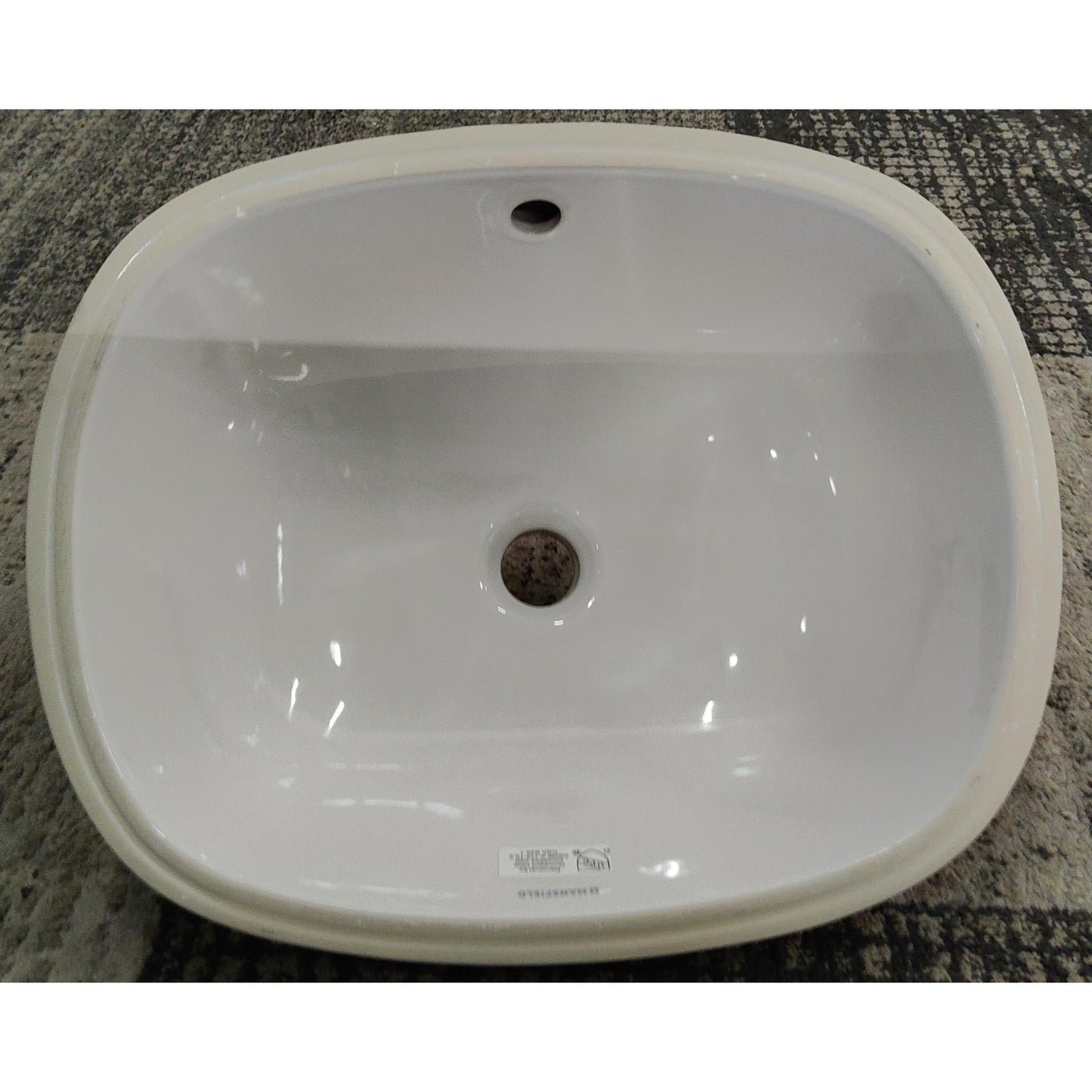 White Porcelain Undermount Sink