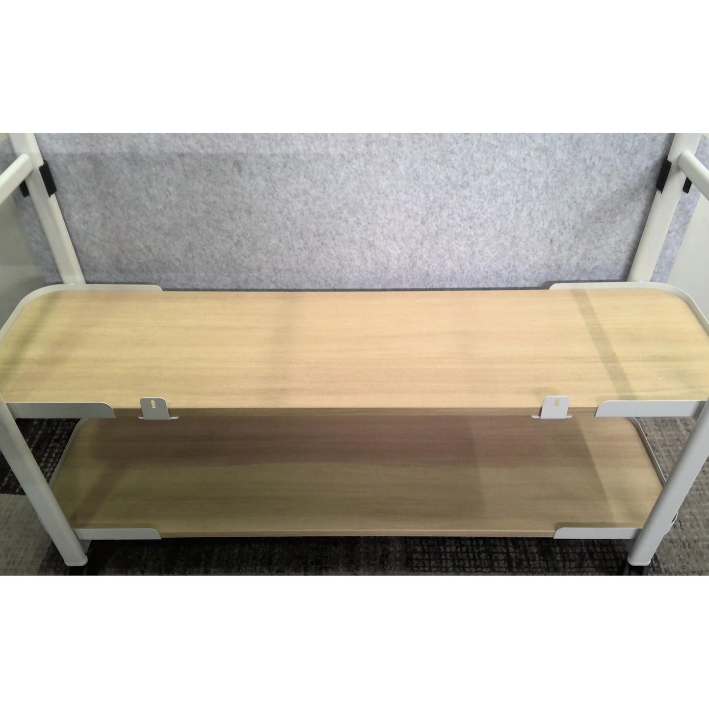 60" Clothing Rack with Shelves
