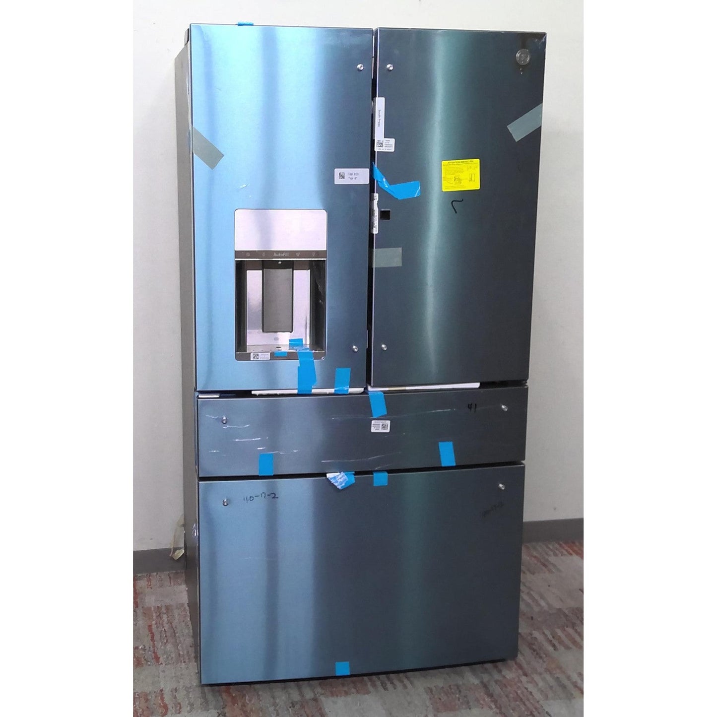 ReStore Select x GE Profile 27.9 Cu. Ft. Smart Fingerprint Resistant 4-Door French-Door Refrigerator - FA510935 - FL