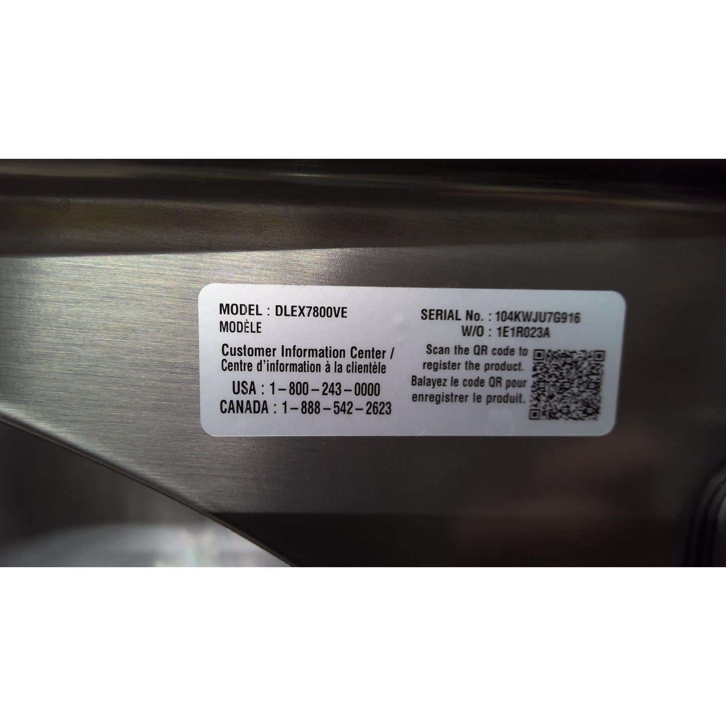 7.3 cu. ft. Smart Wi-Fi Enabled Electric Dryer with TurboSteam