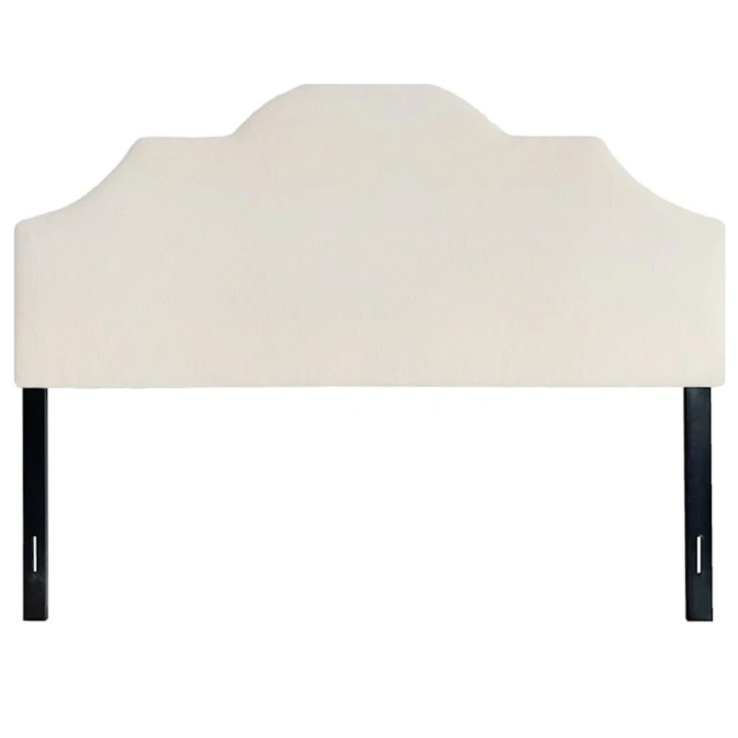 Scalloped King Headboard