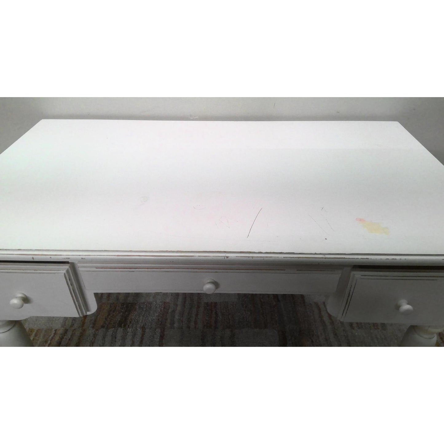 46" White Vanity/Writing Desk