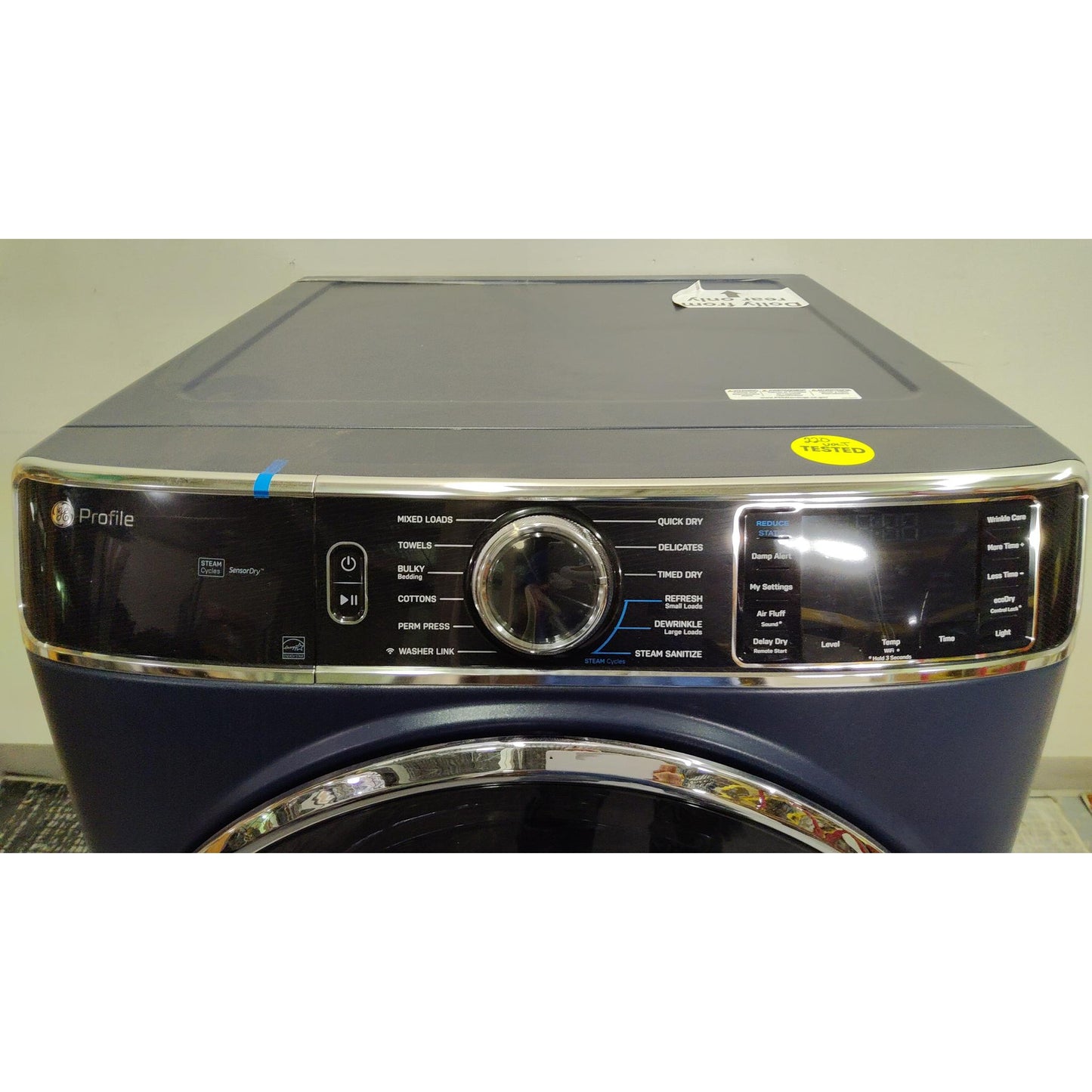ReStore Select x GE Profile 7.8 Cu. Ft. Smart Front Load Electric Dryer with Steam and Sanitize Cycle - ZZ918665G - FL