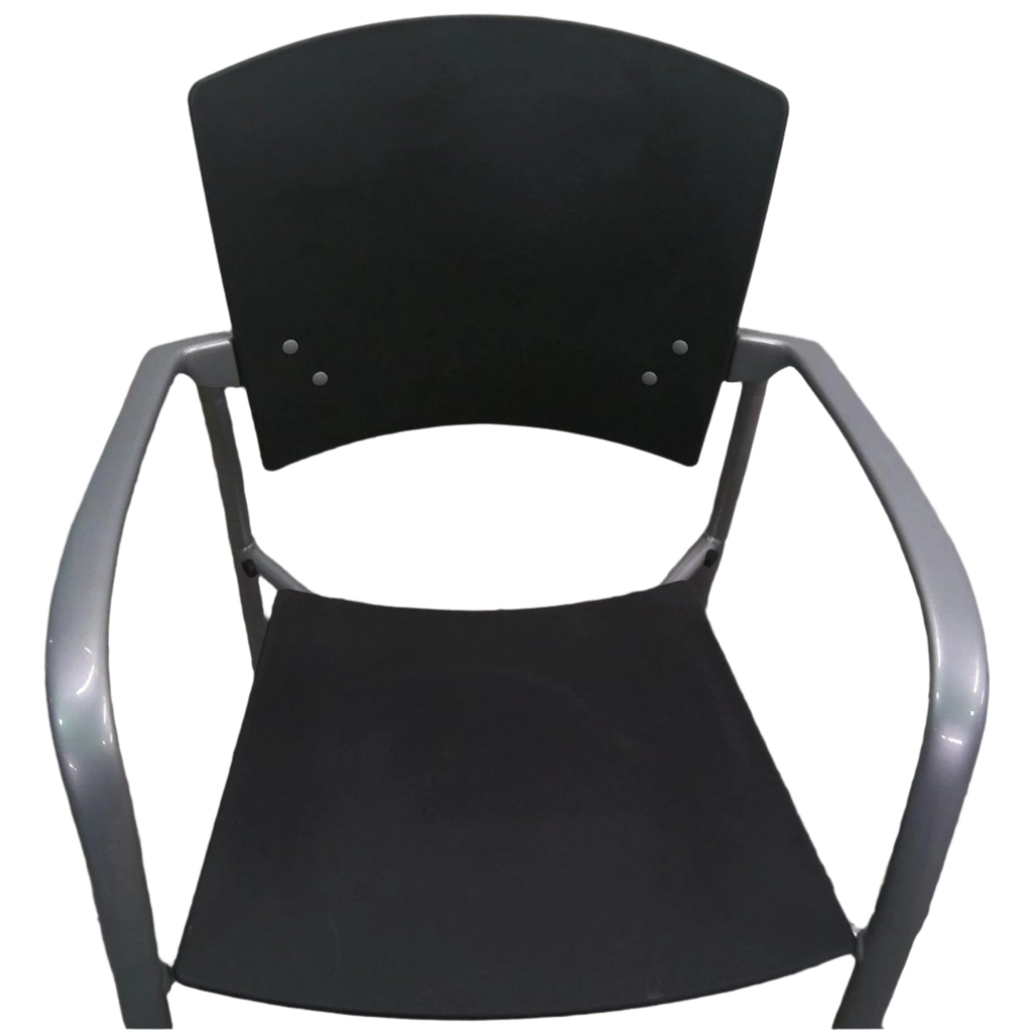 Black Guest Chair, front