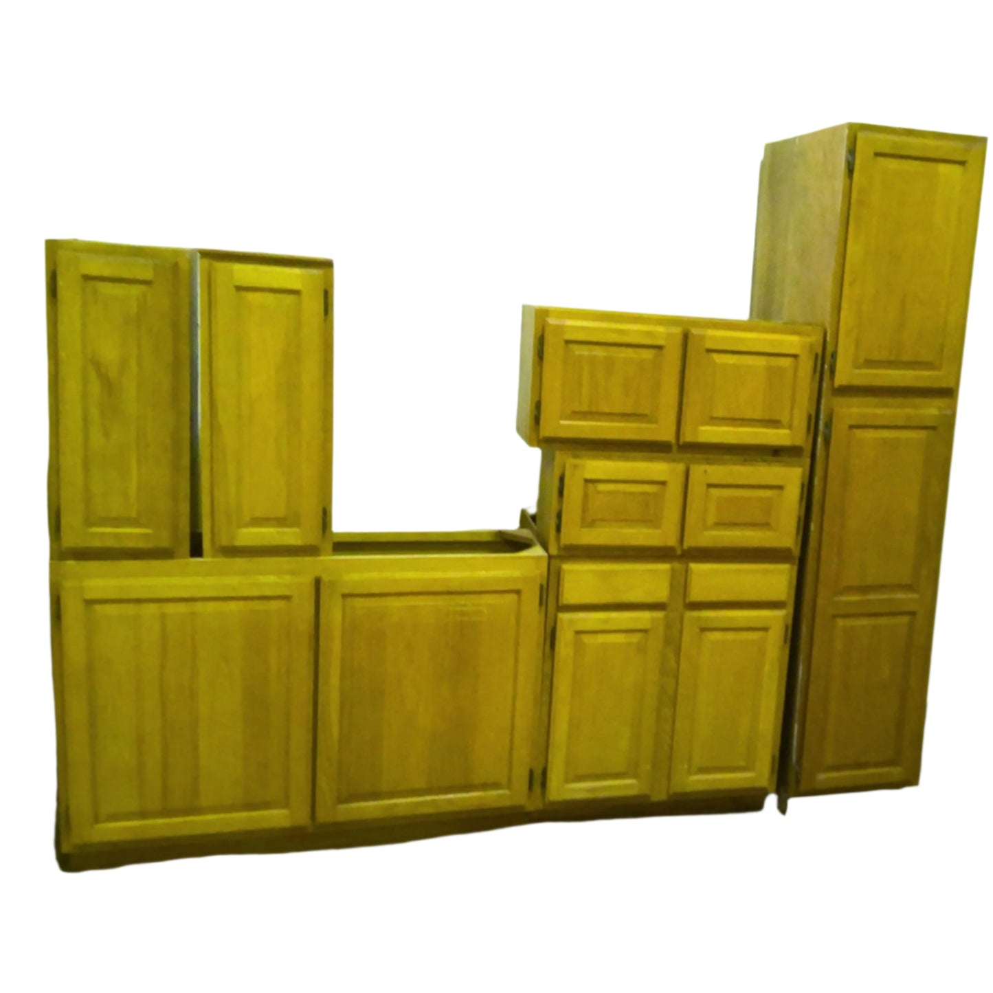 17-Piece Oak Shaker Cabinet Set