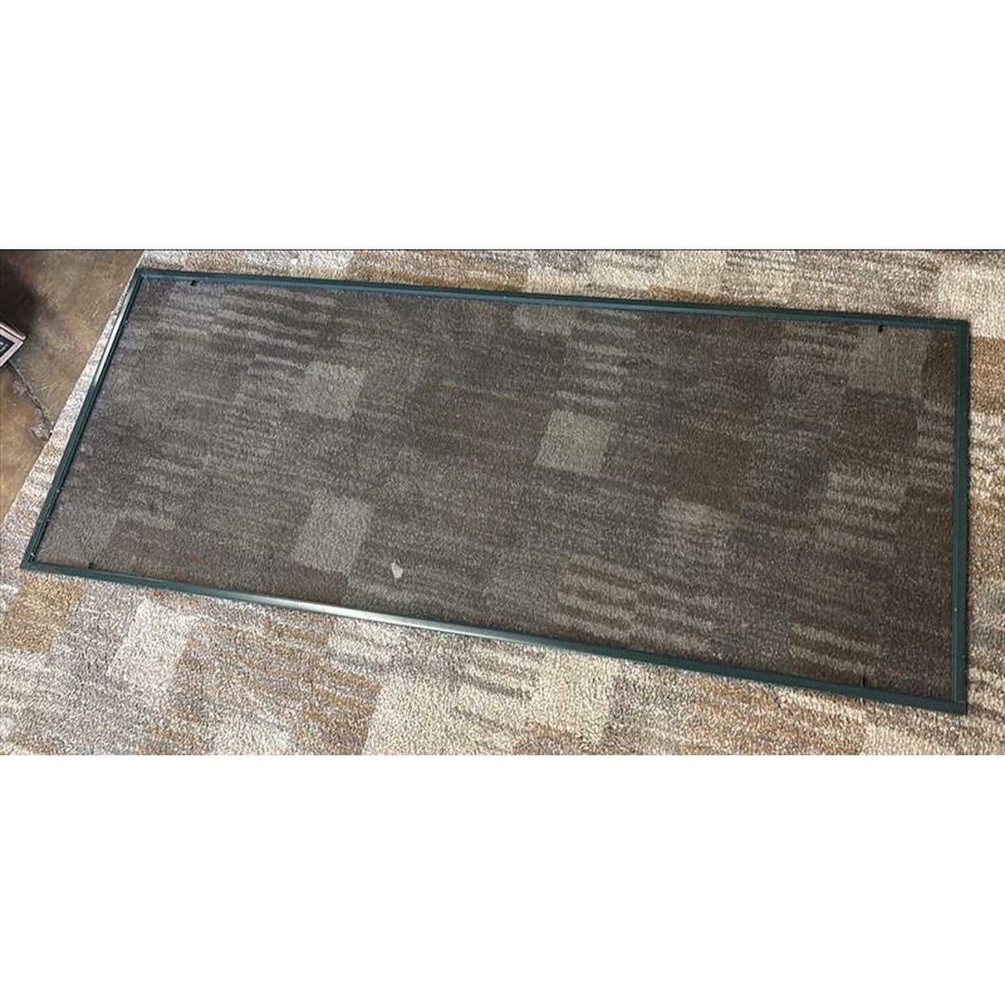Green Storm Door
