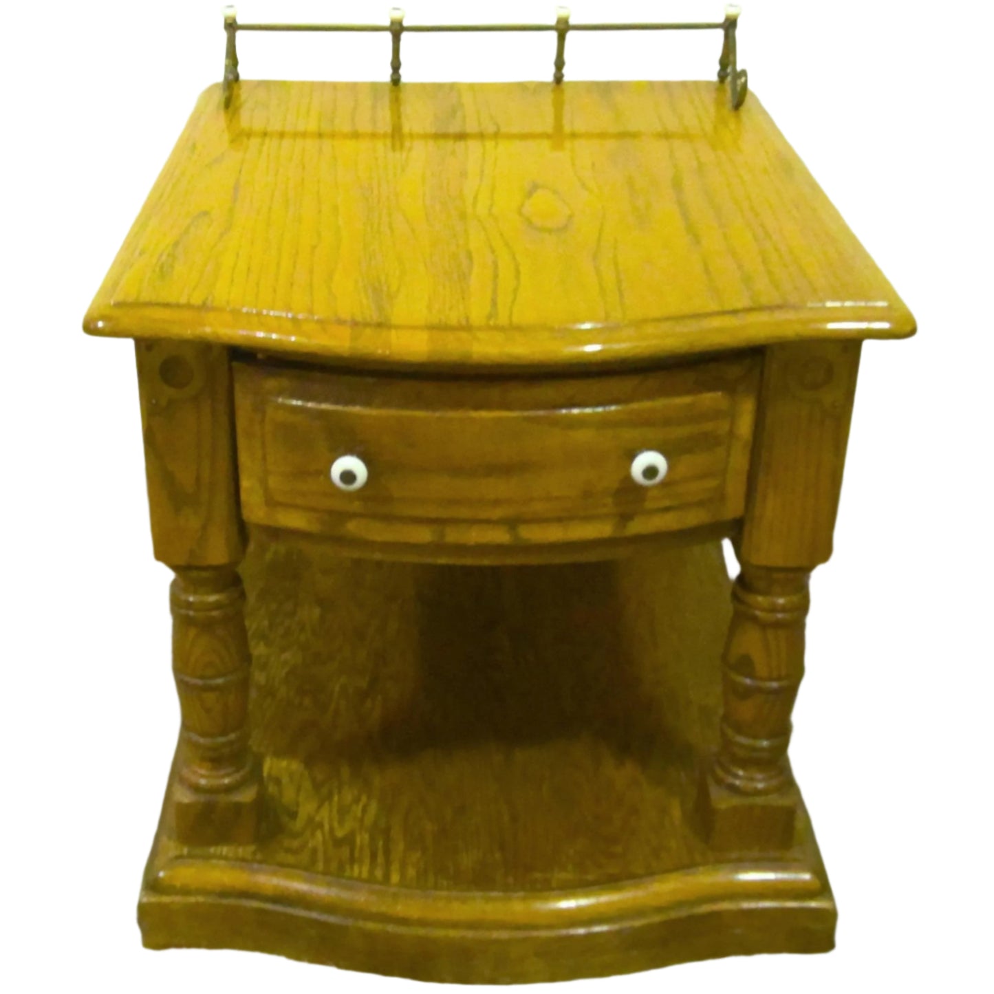 Vintage End Table with Drawer