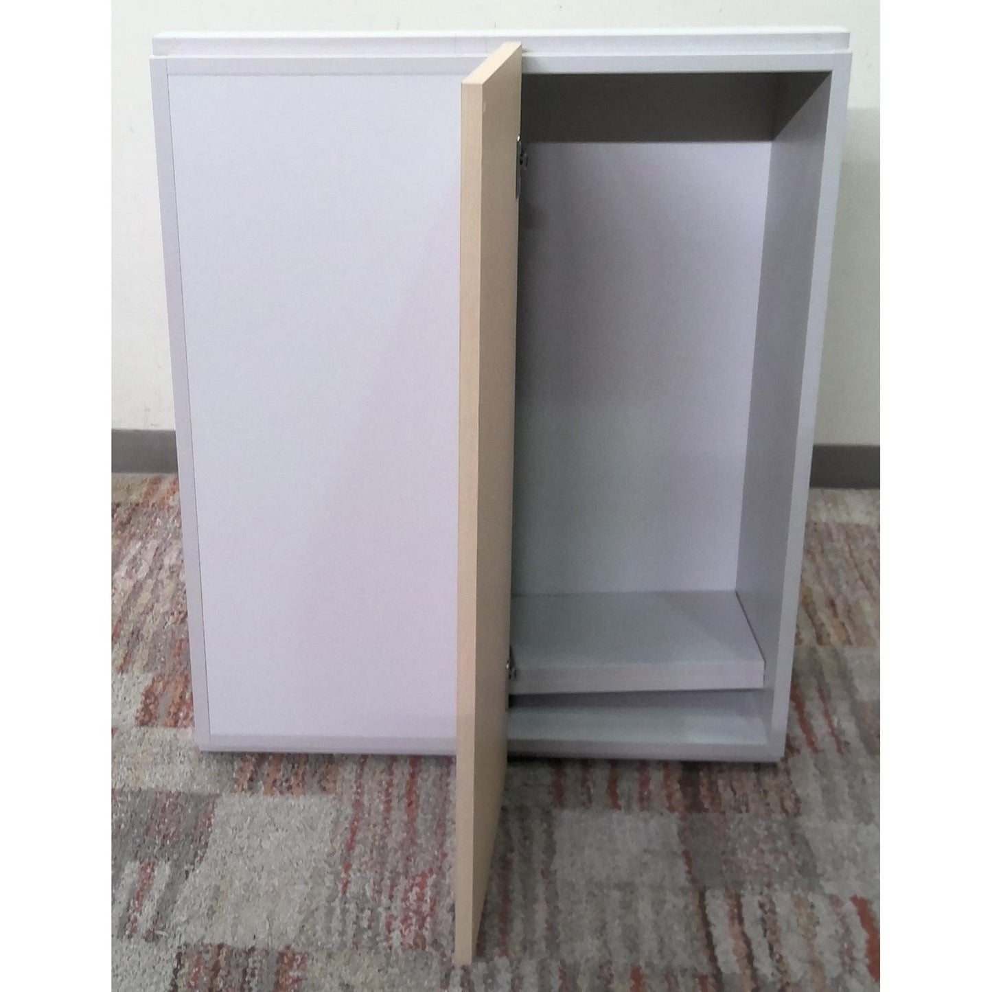 30" Gray Blind Corner Upper Cabinet