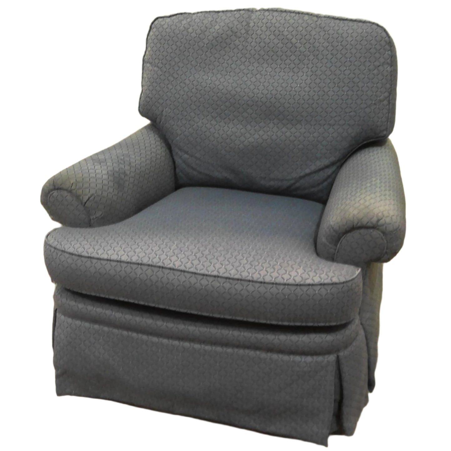 Blue Swivel Glider