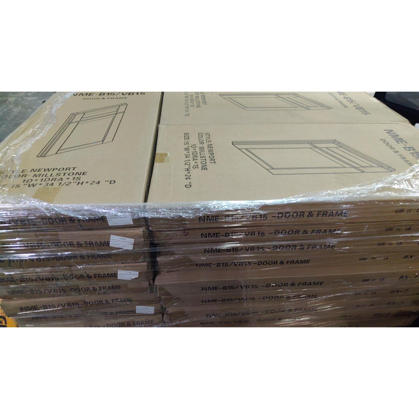 Pallet - Cabinet Door and Frame (QTY 42) x ReStore Select