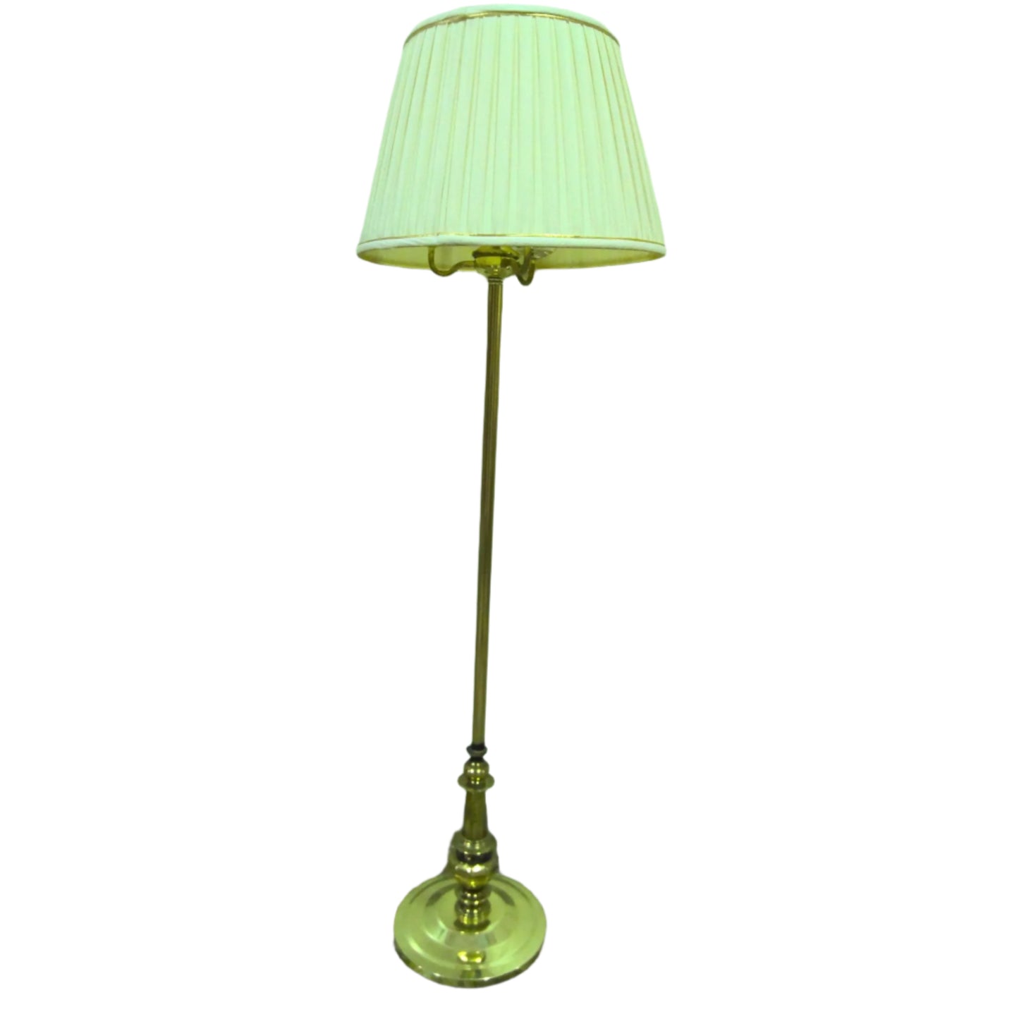 58" Brass 4-Light Floor Lamp