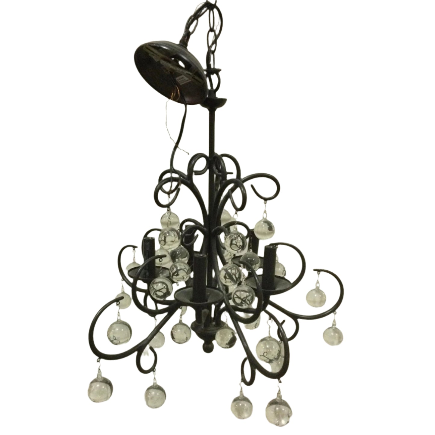 5-Light Mini Crystal Chandelier