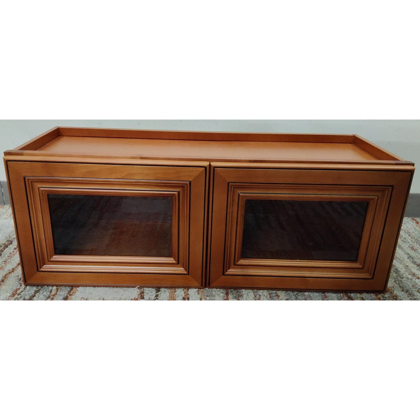 33" Glass Door Upper Cabinet RTA