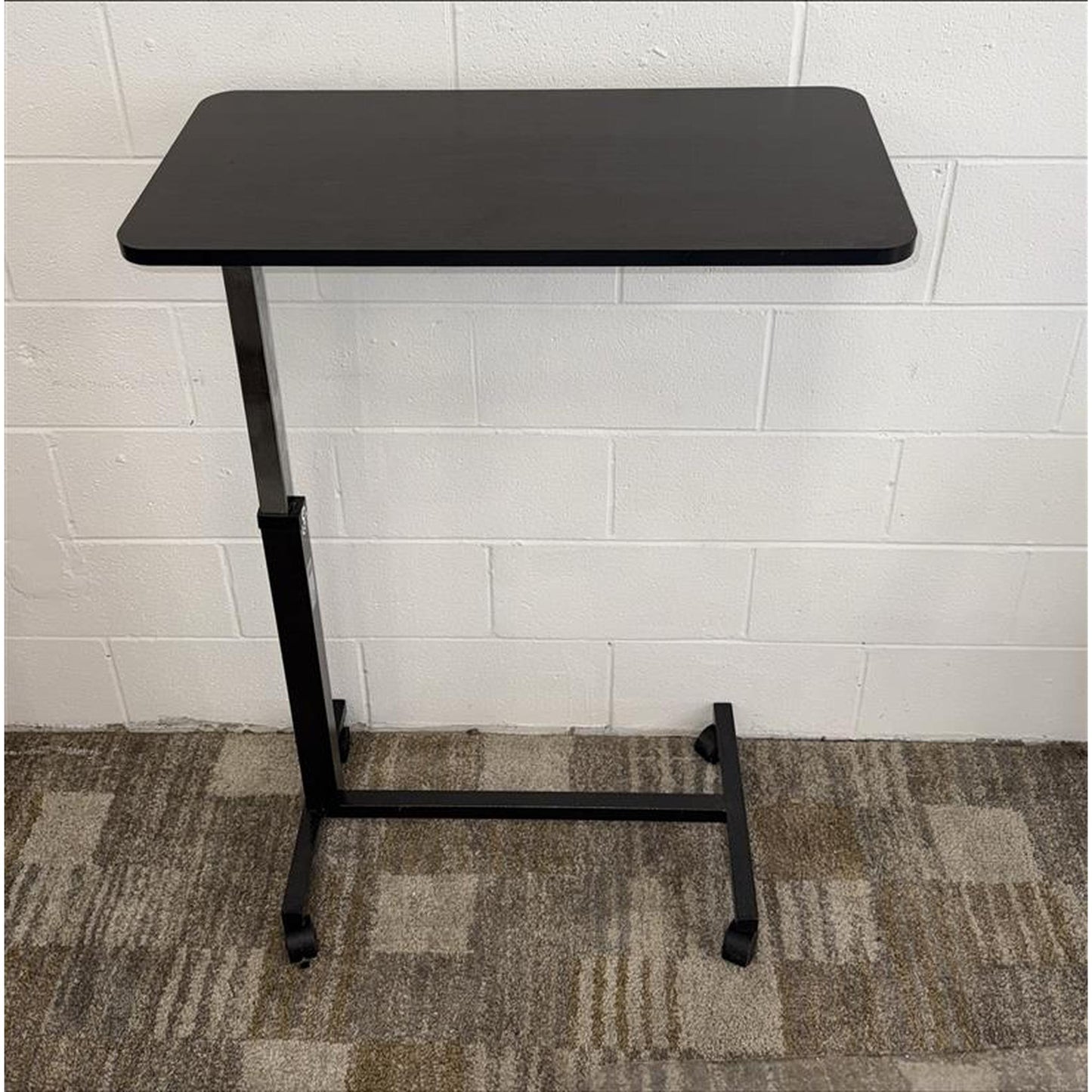 Adjustable Overbed Table on Wheels