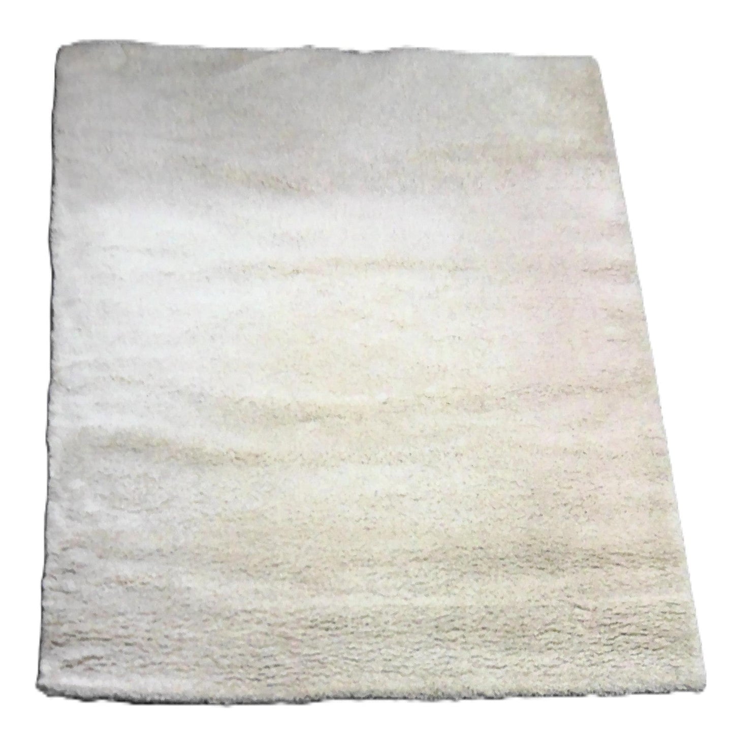 8x10 Off White Shag Rug