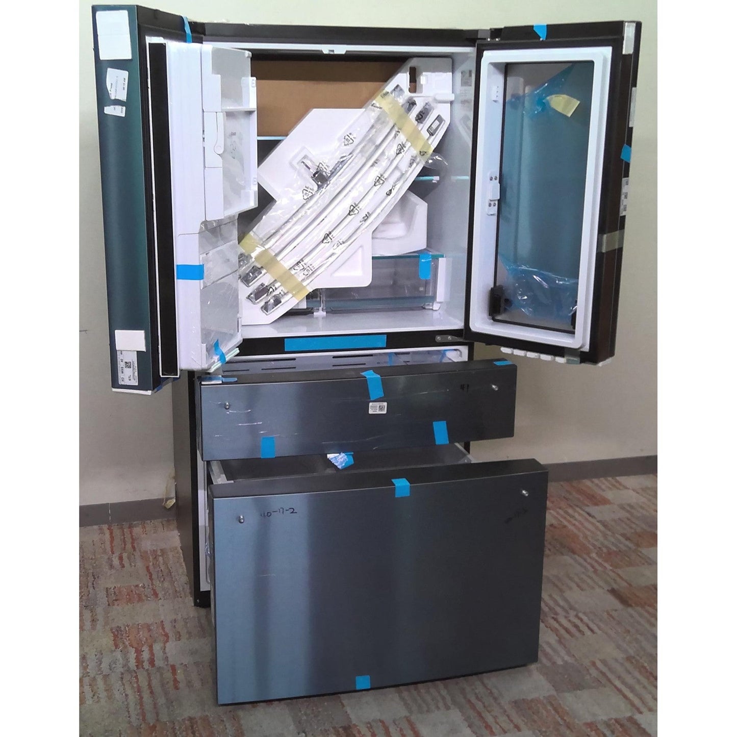 ReStore Select x GE Profile 27.9 Cu. Ft. Smart Fingerprint Resistant 4-Door French-Door Refrigerator - FA510935 - FL