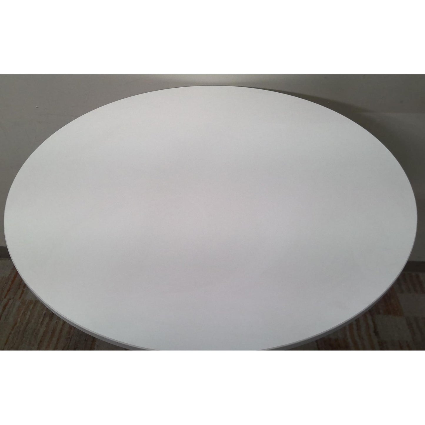 40" Round White Table