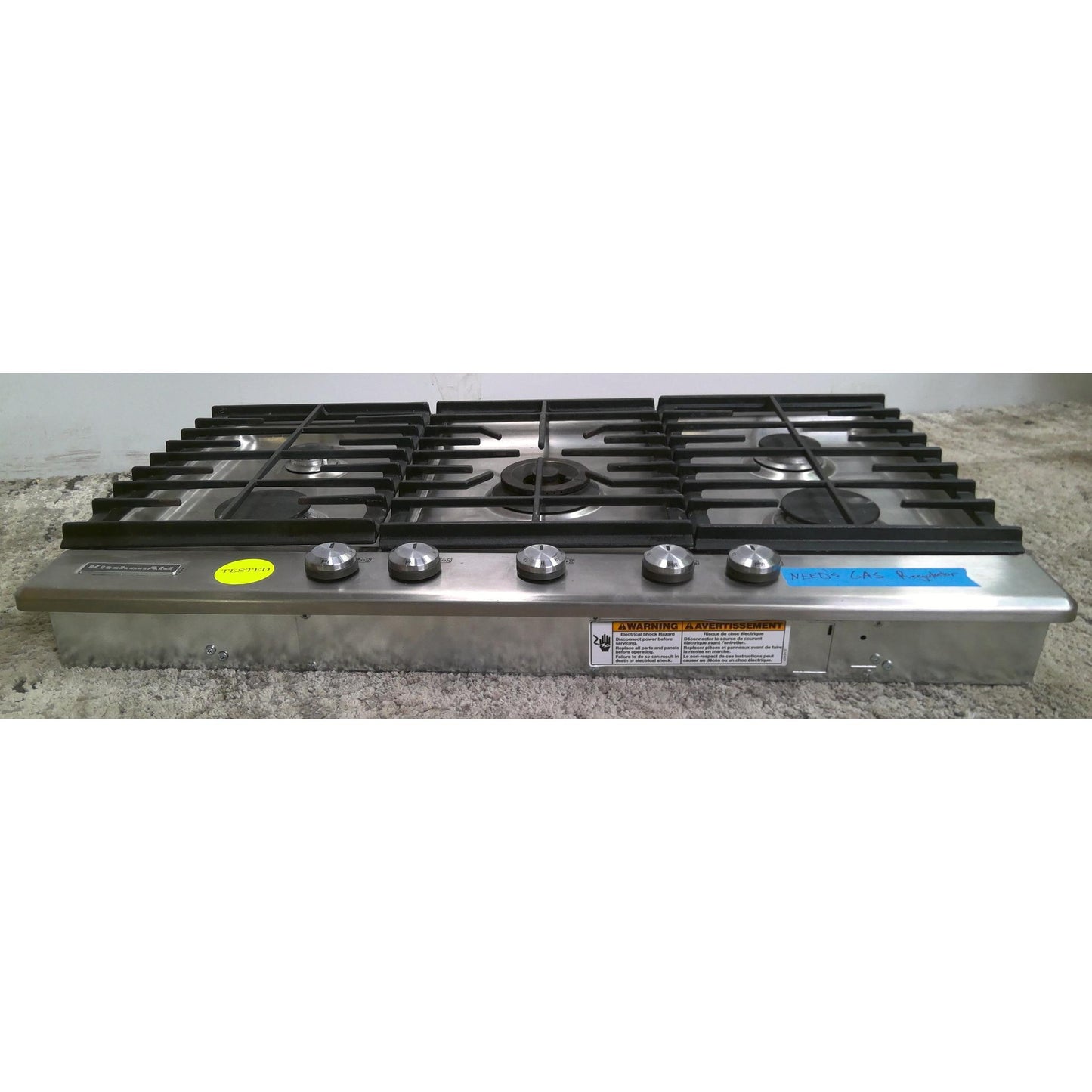 36" KitchenAid Gas Cooktop