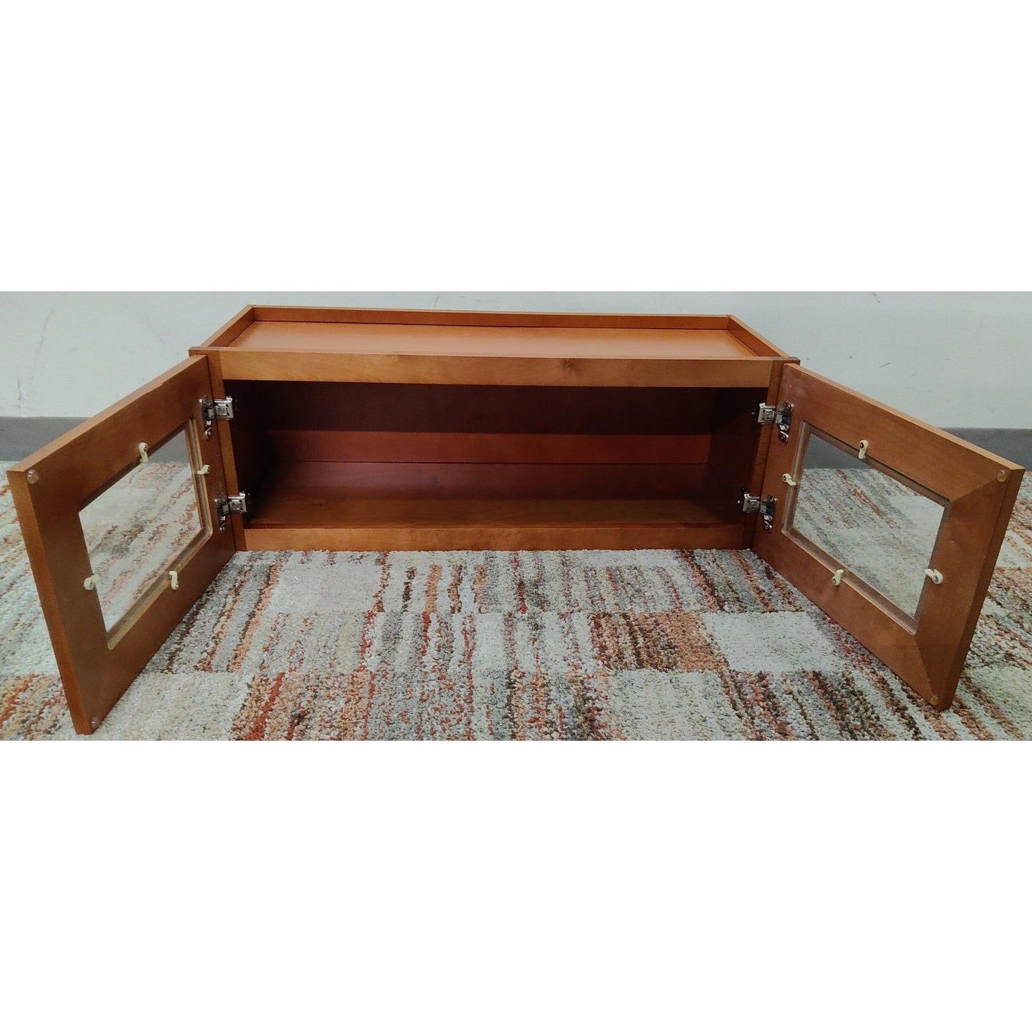 33" Glass Door Upper Cabinet RTA