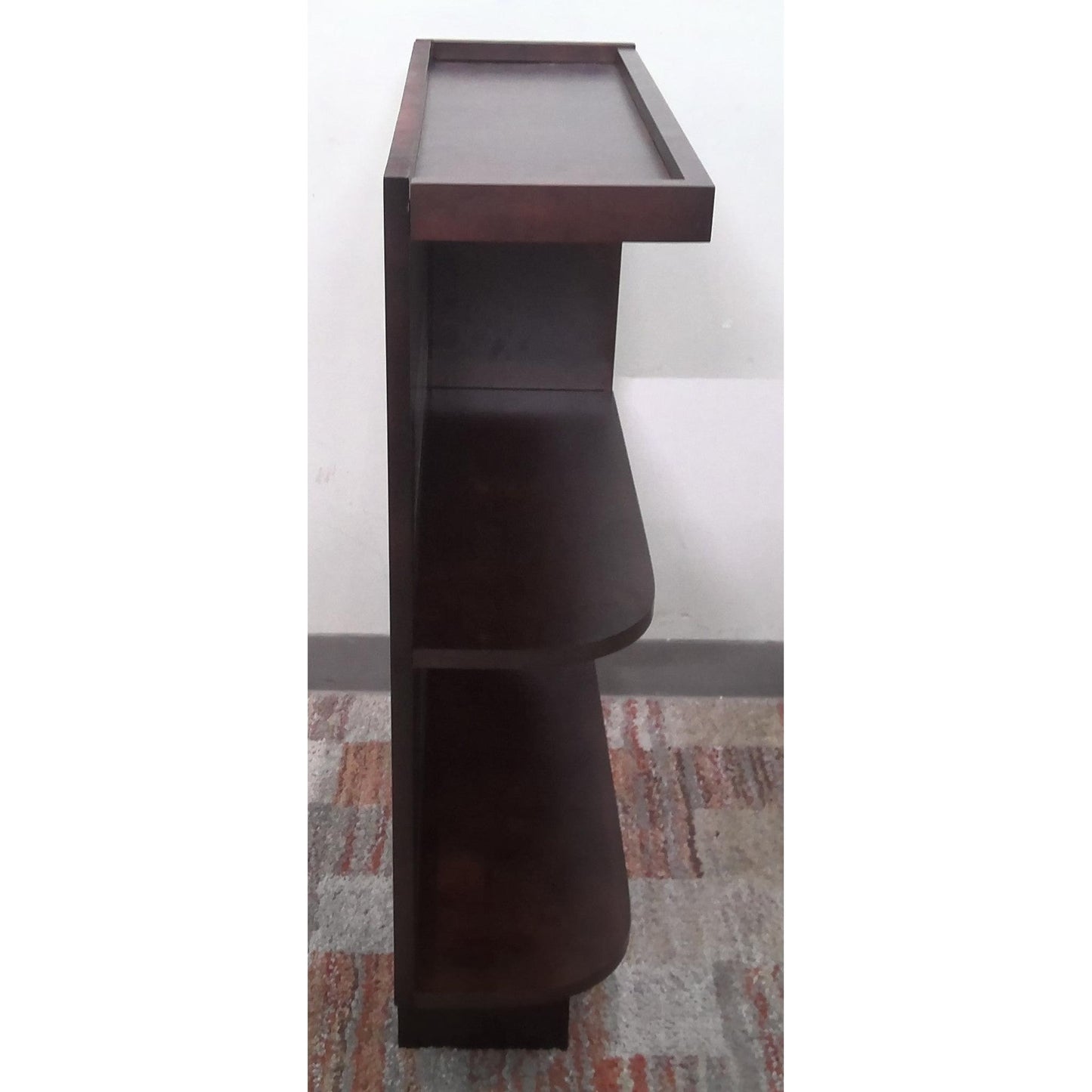 9" x 24" Espresso End Shelf RTA