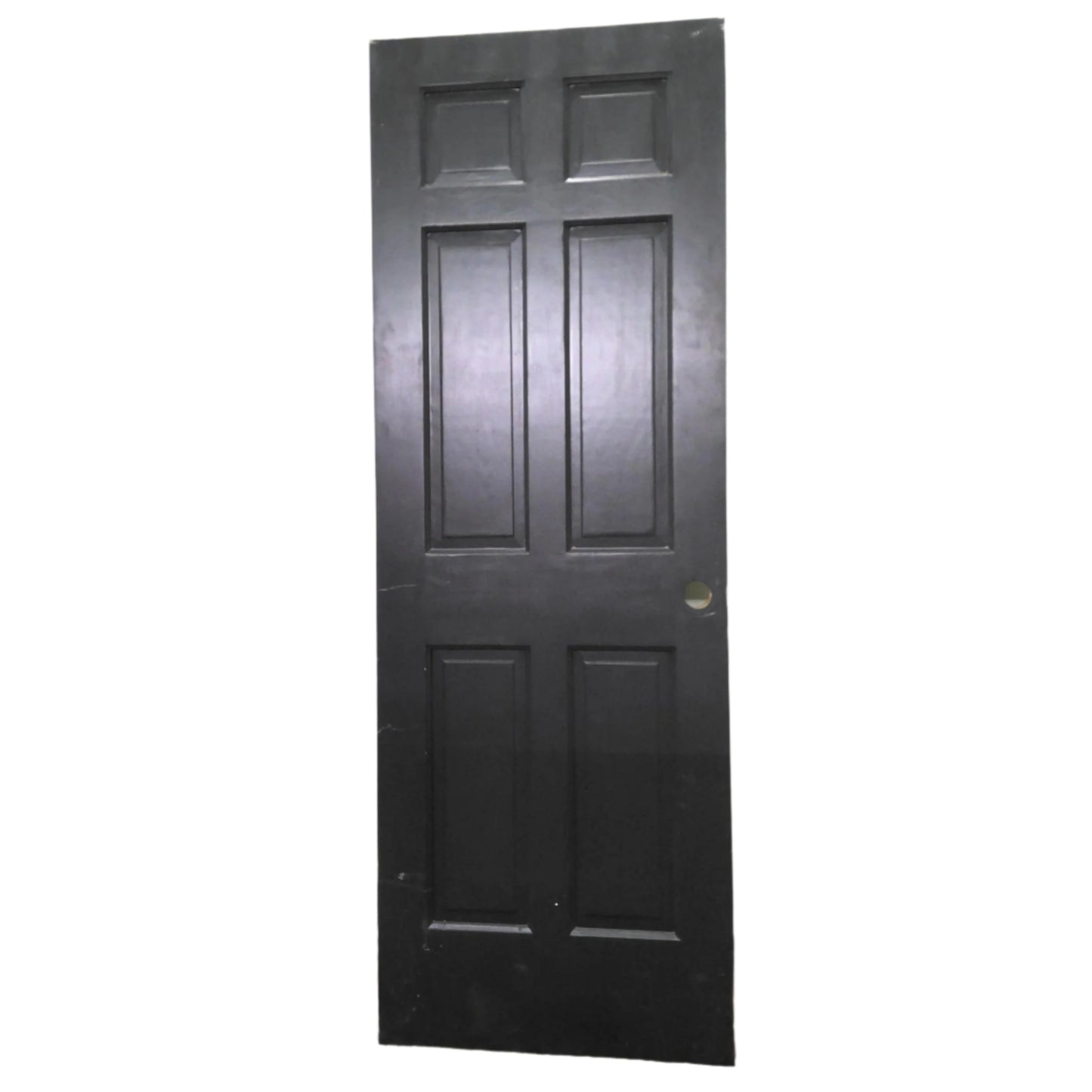 28" x 80" Gray 6-Panel Door Slab