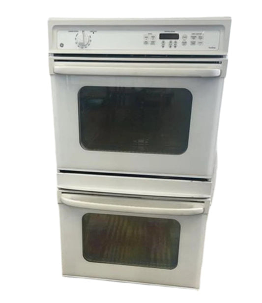 30" GE Double Wall Oven with Self-Cleaning Upper Oven