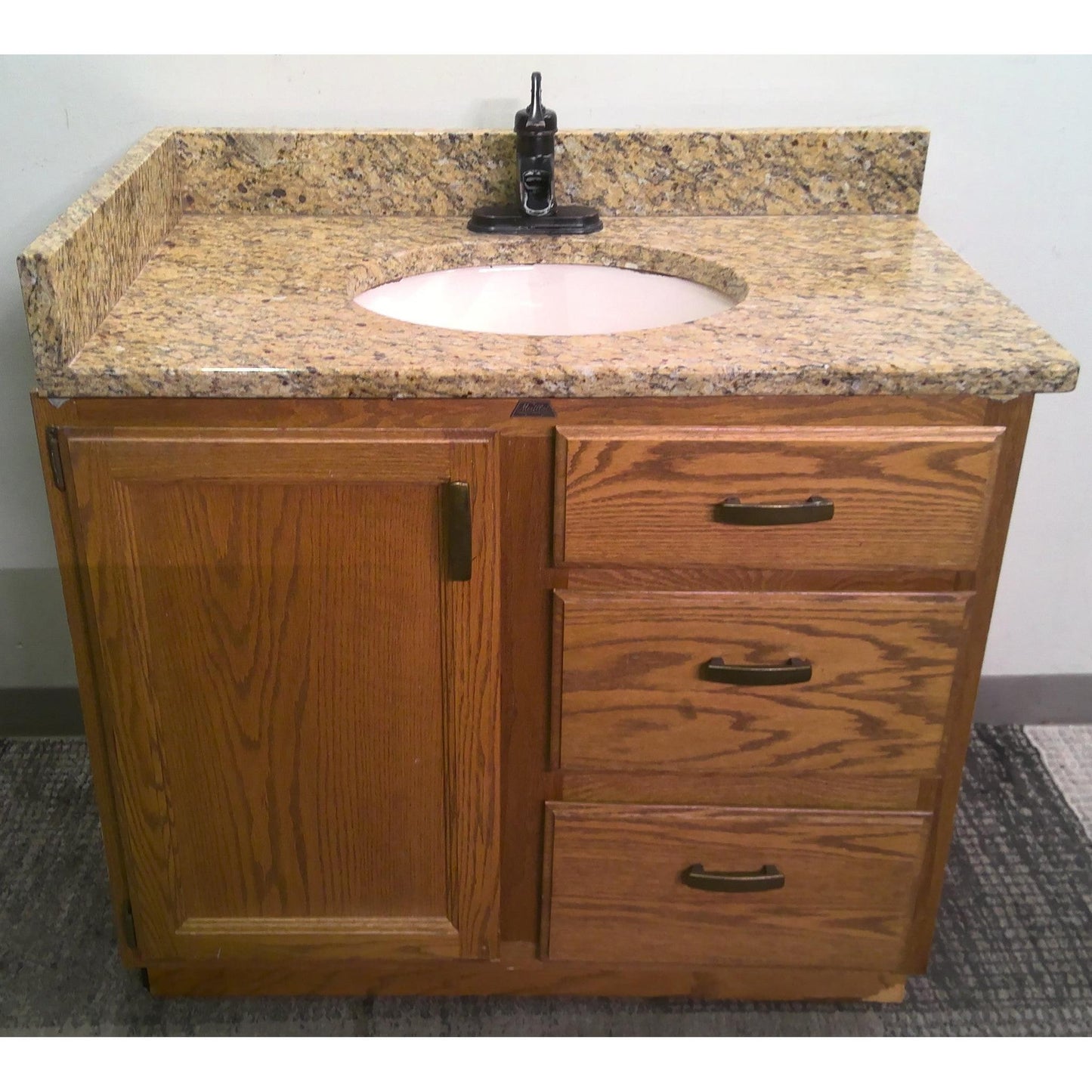37" Granite Top Vanity