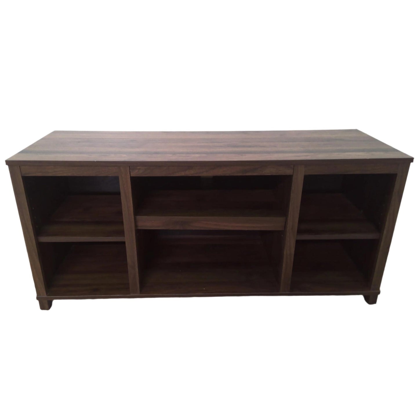 46" Walnut TV Stand, front