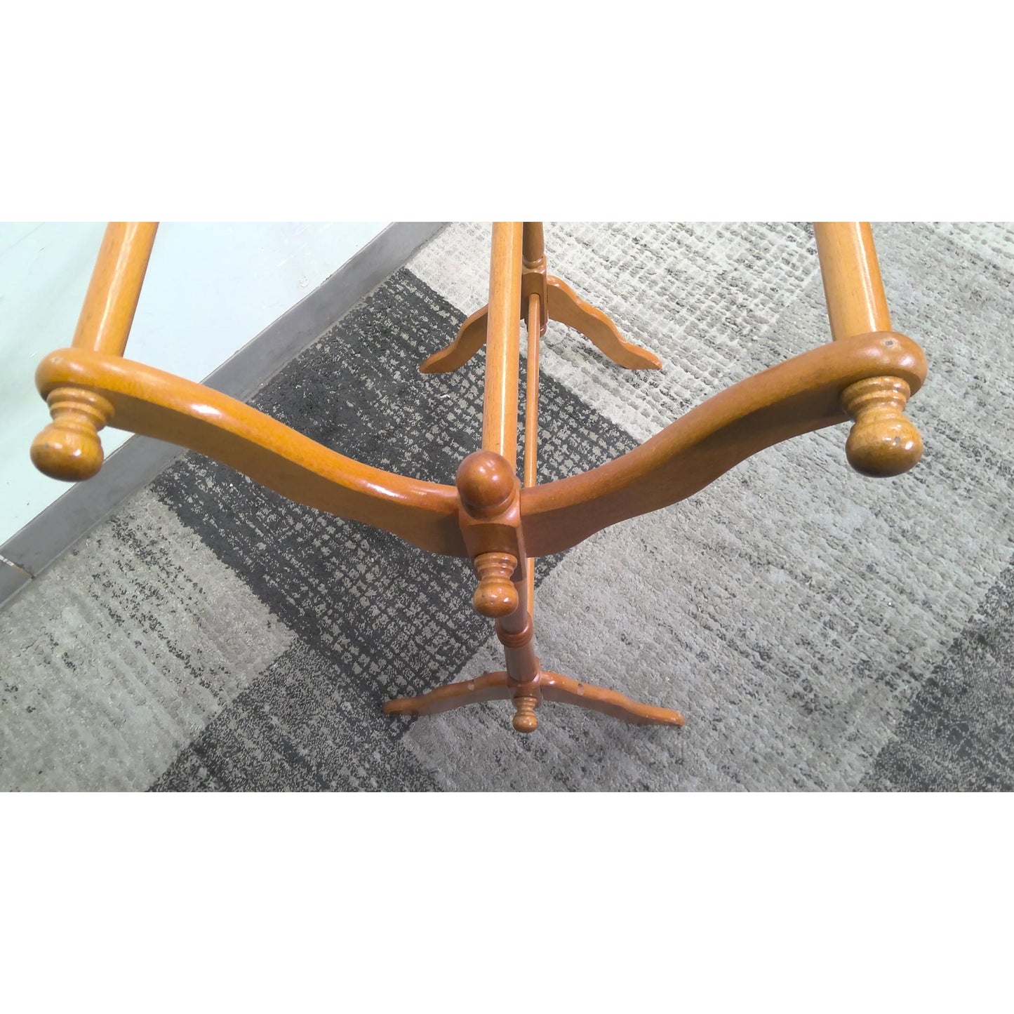 Wood Blanket Rack