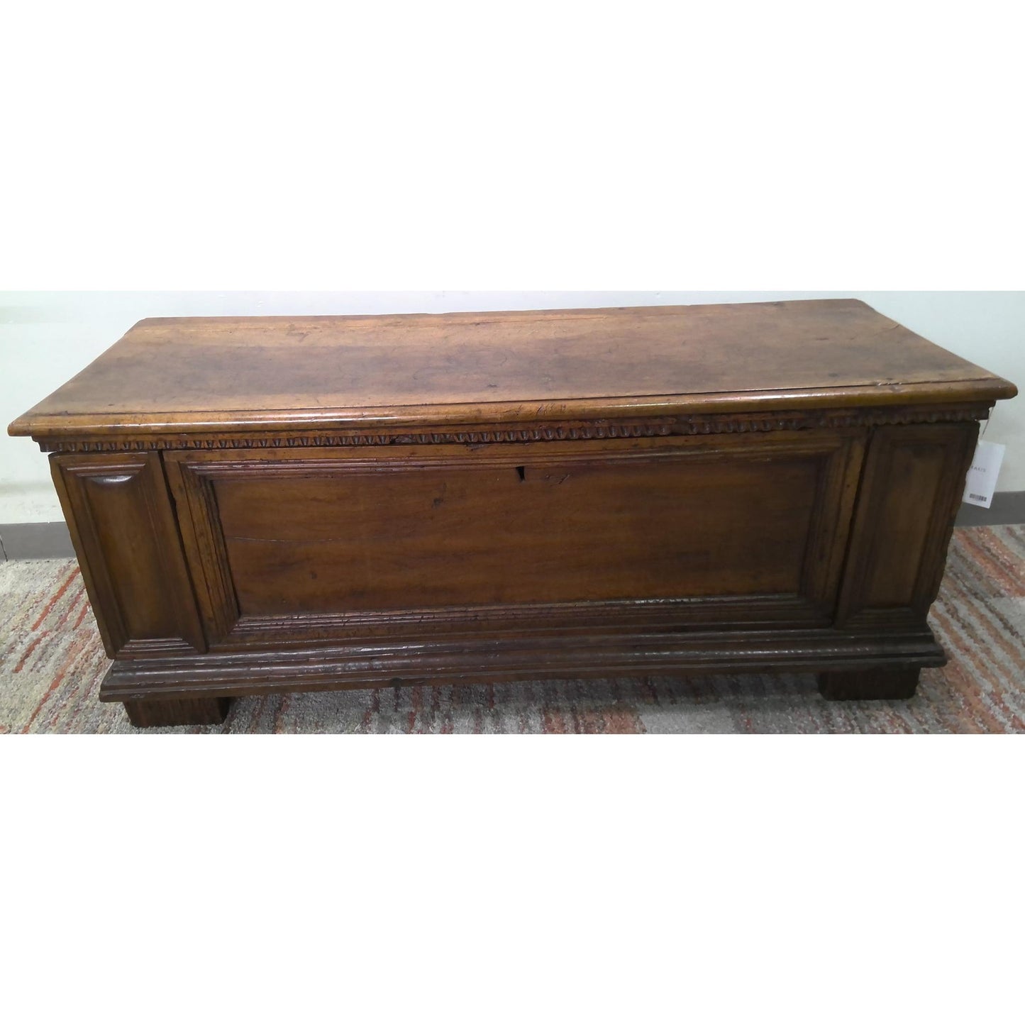 54" Antique Circa 1700 Italian Walnut Cassone