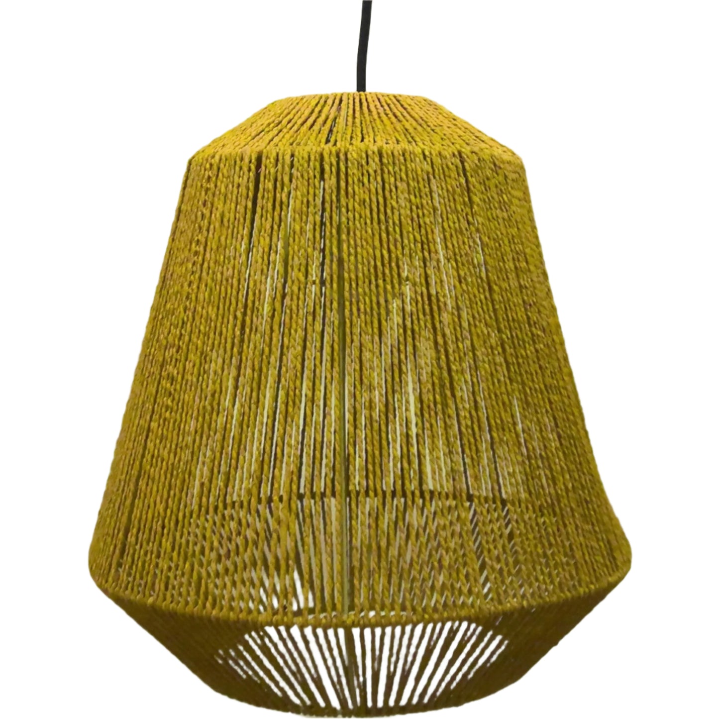 Woven Rope Pendant Light