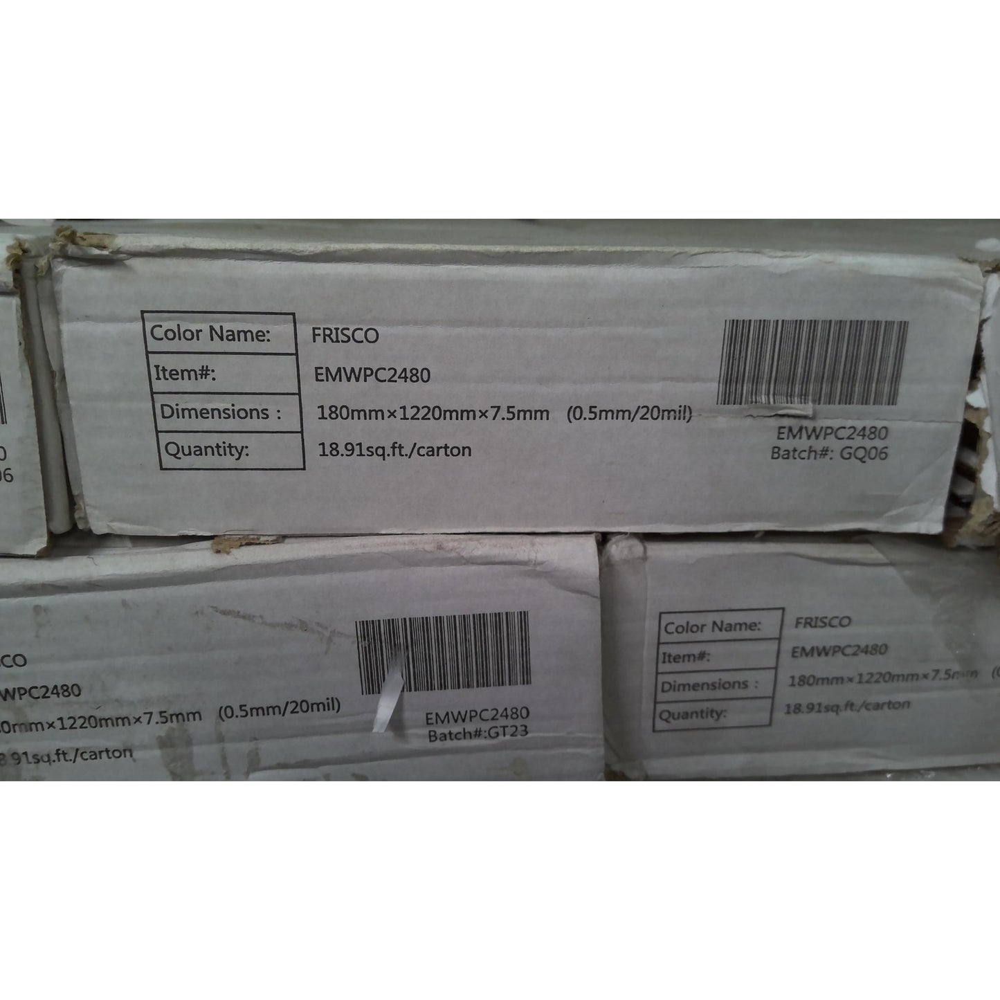 18.91-Sq. Ft. of Vinyl Plank Flooring in Frisco